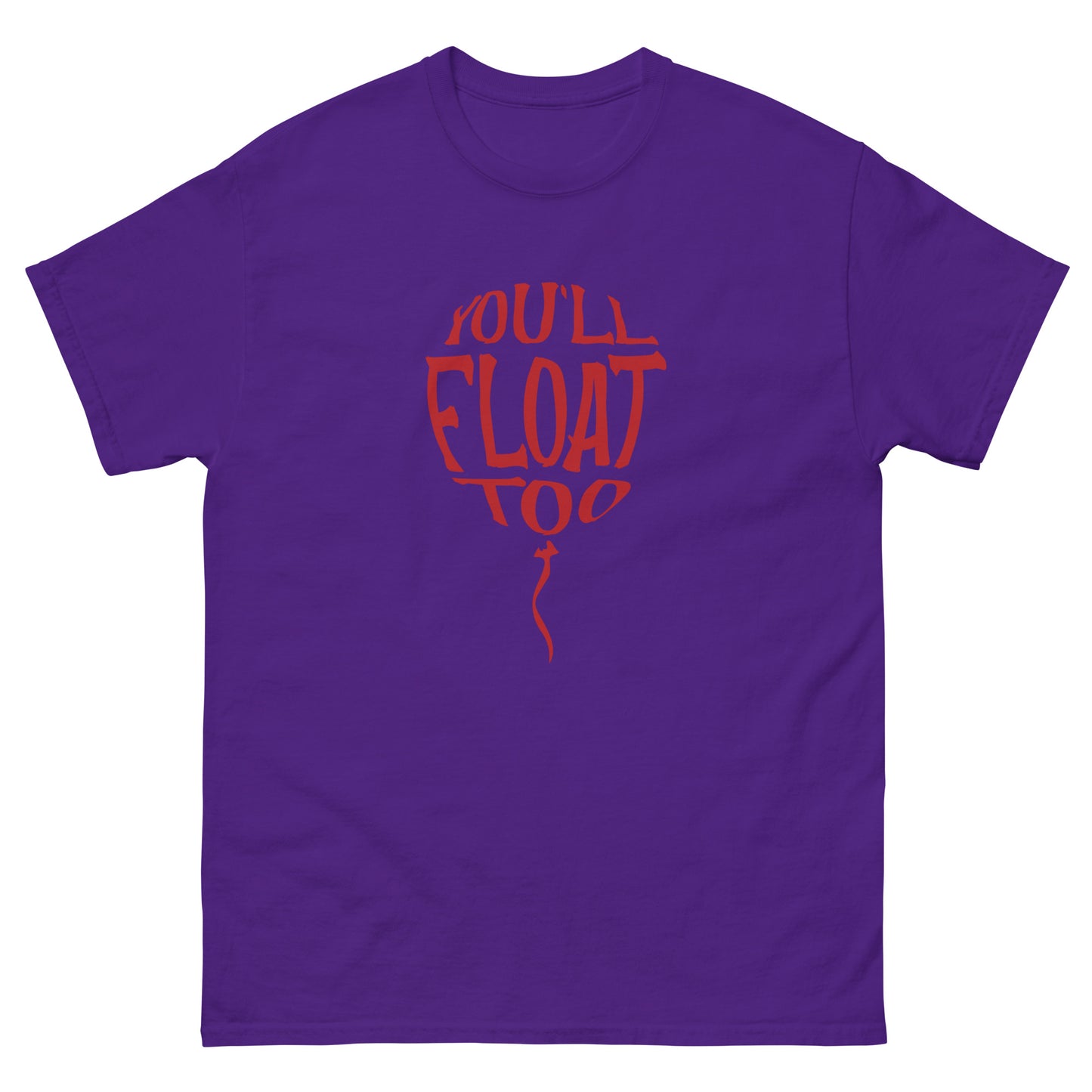Halloween Horror Scary Youll Float Too Men's classic tee