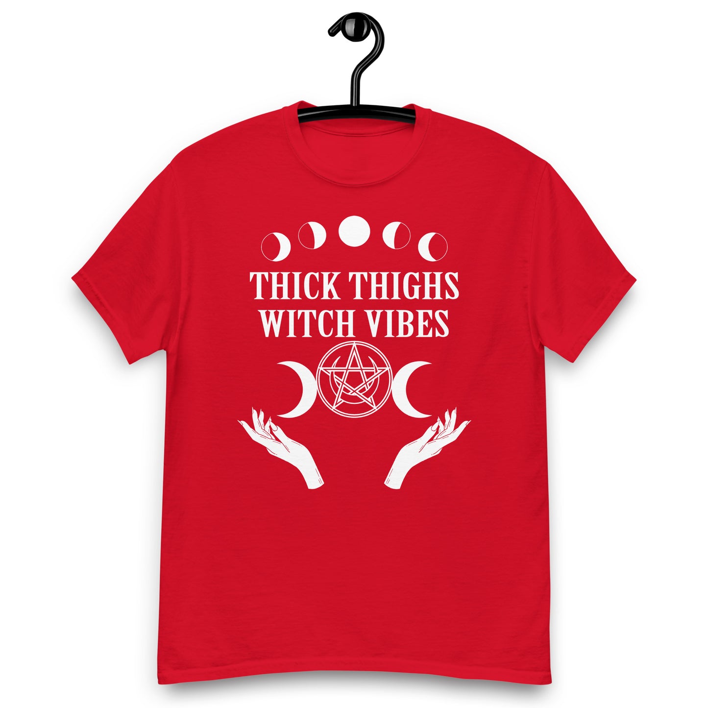 Thick Thighs and Spooky Vibes Men's classic tee