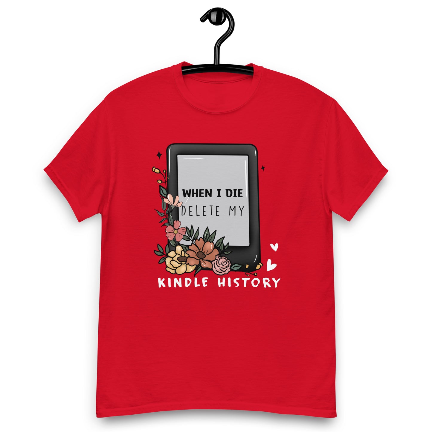 Delete Kindle History Men's classic tee