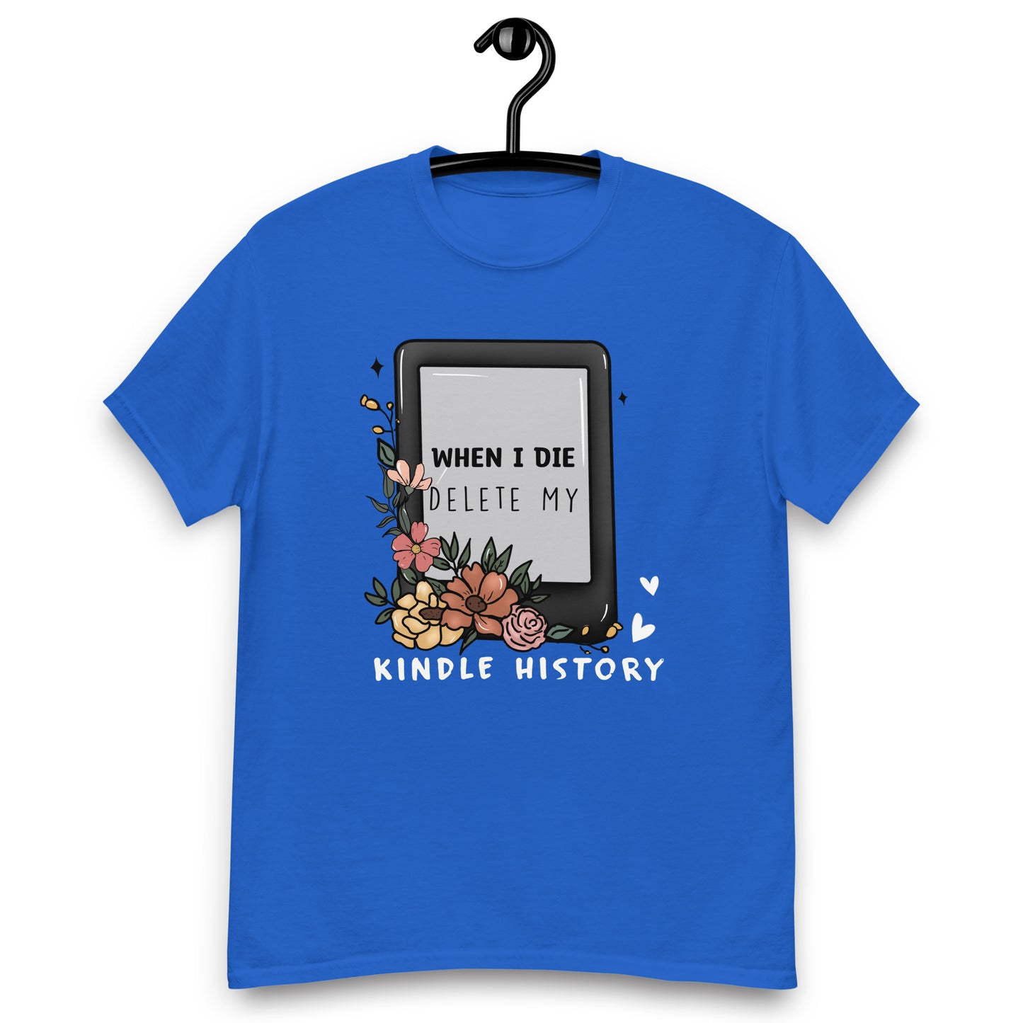 Delete Kindle History Men's classic tee