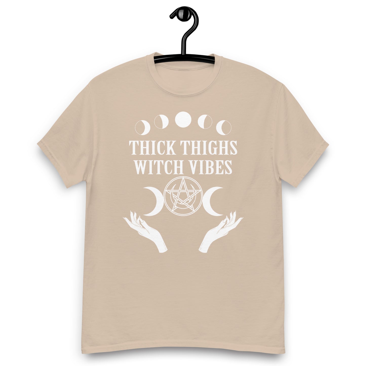 Thick Thighs and Spooky Vibes Men's classic tee