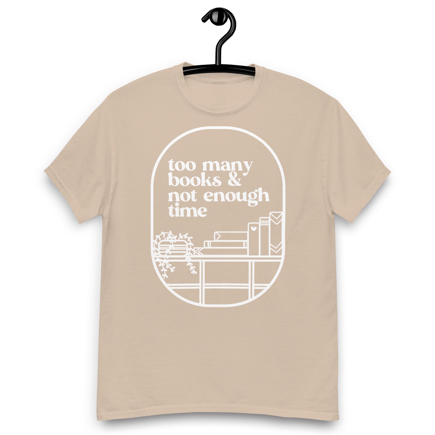 To Many Books Men's classic tee
