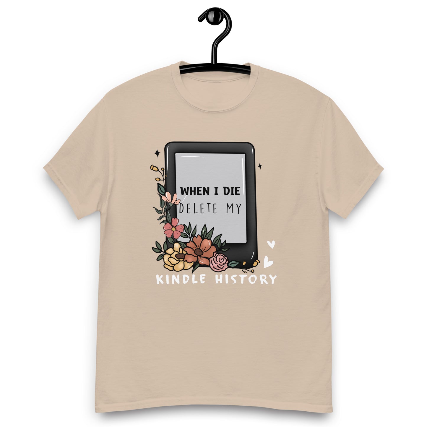 Delete Kindle History Men's classic tee