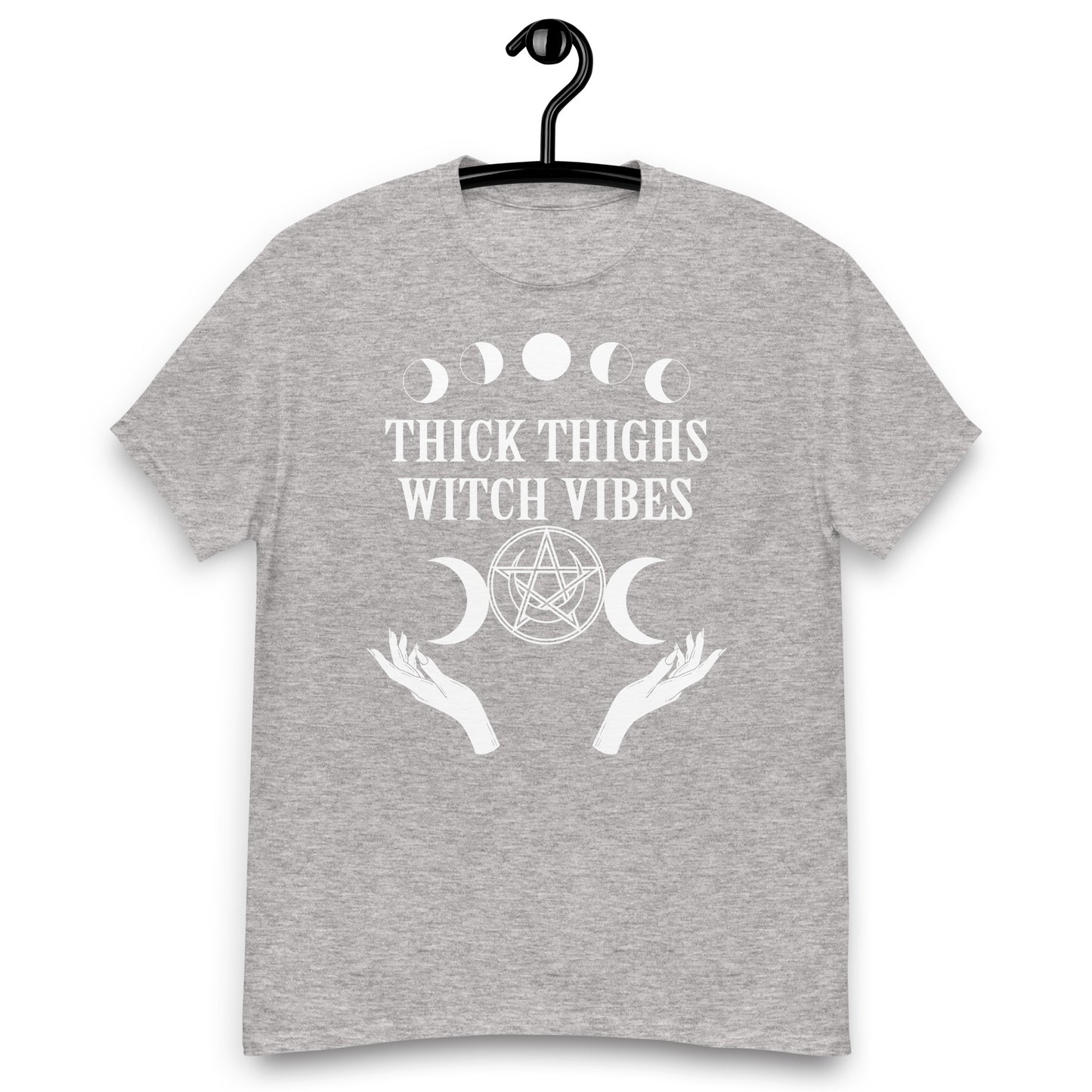 Thick Thighs and Spooky Vibes Men's classic tee