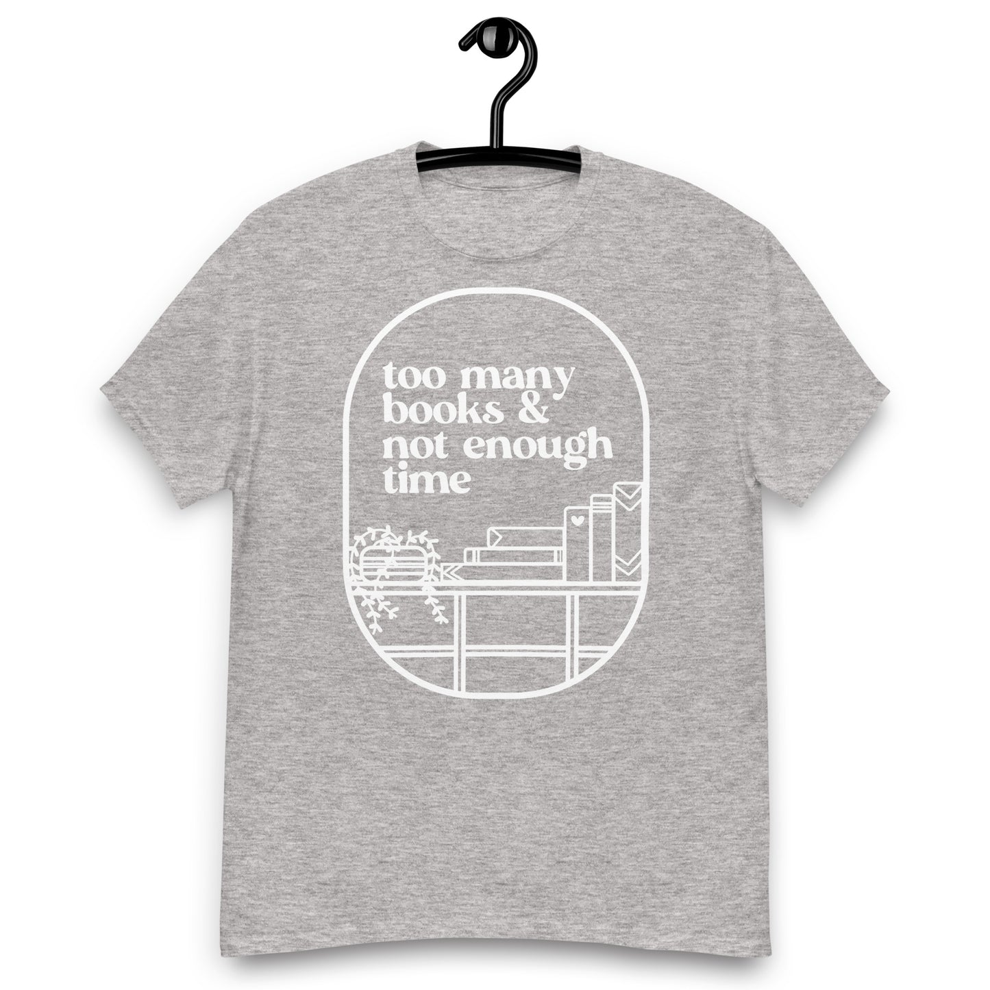 To Many Books Men's classic tee