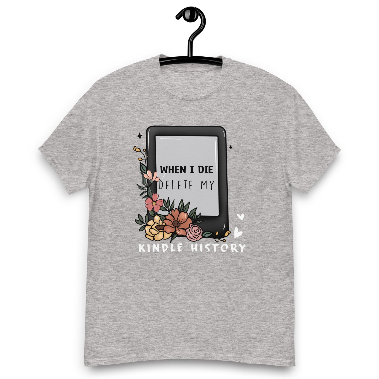Delete Kindle History Men's classic tee