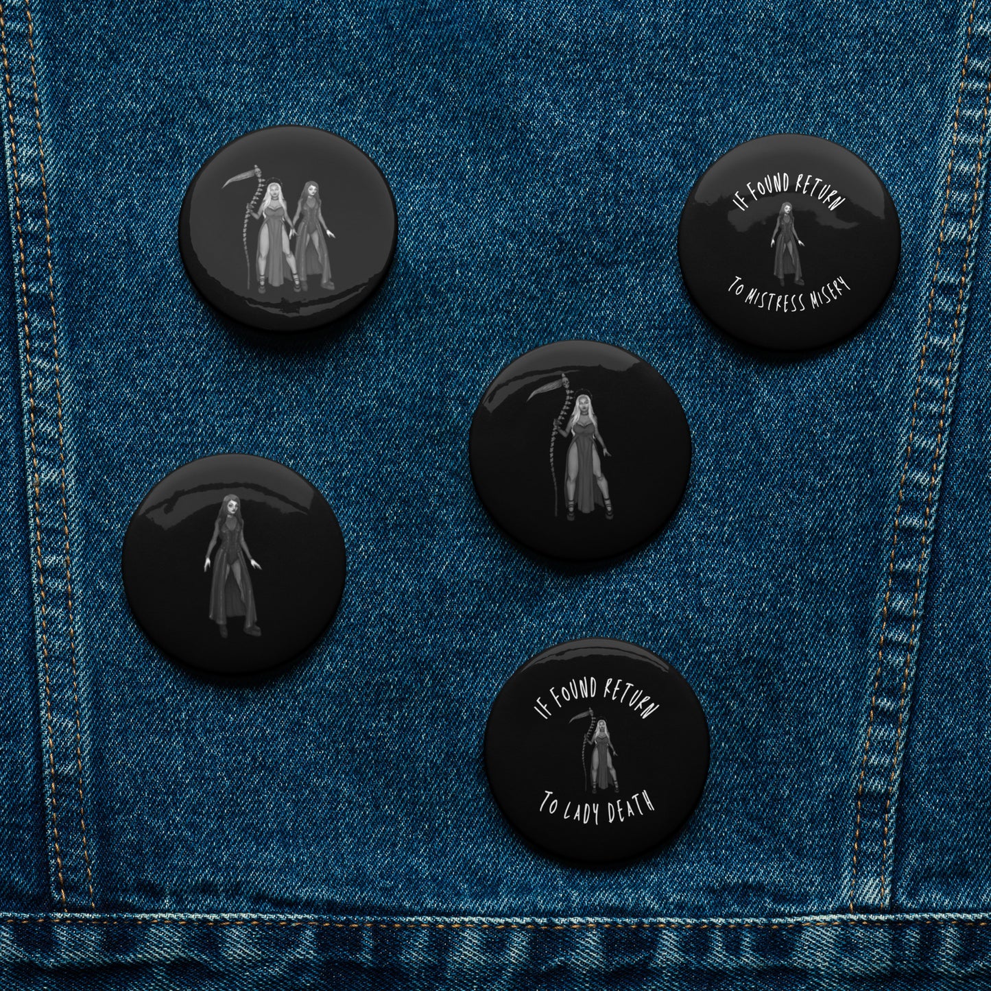Cosmic Requiem Circle If Found Buttons