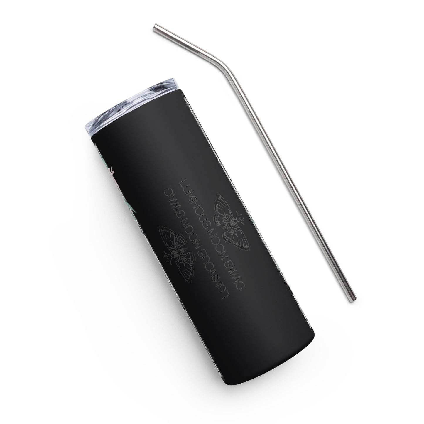 The Lovers Tarot Card Stainless steel tumbler