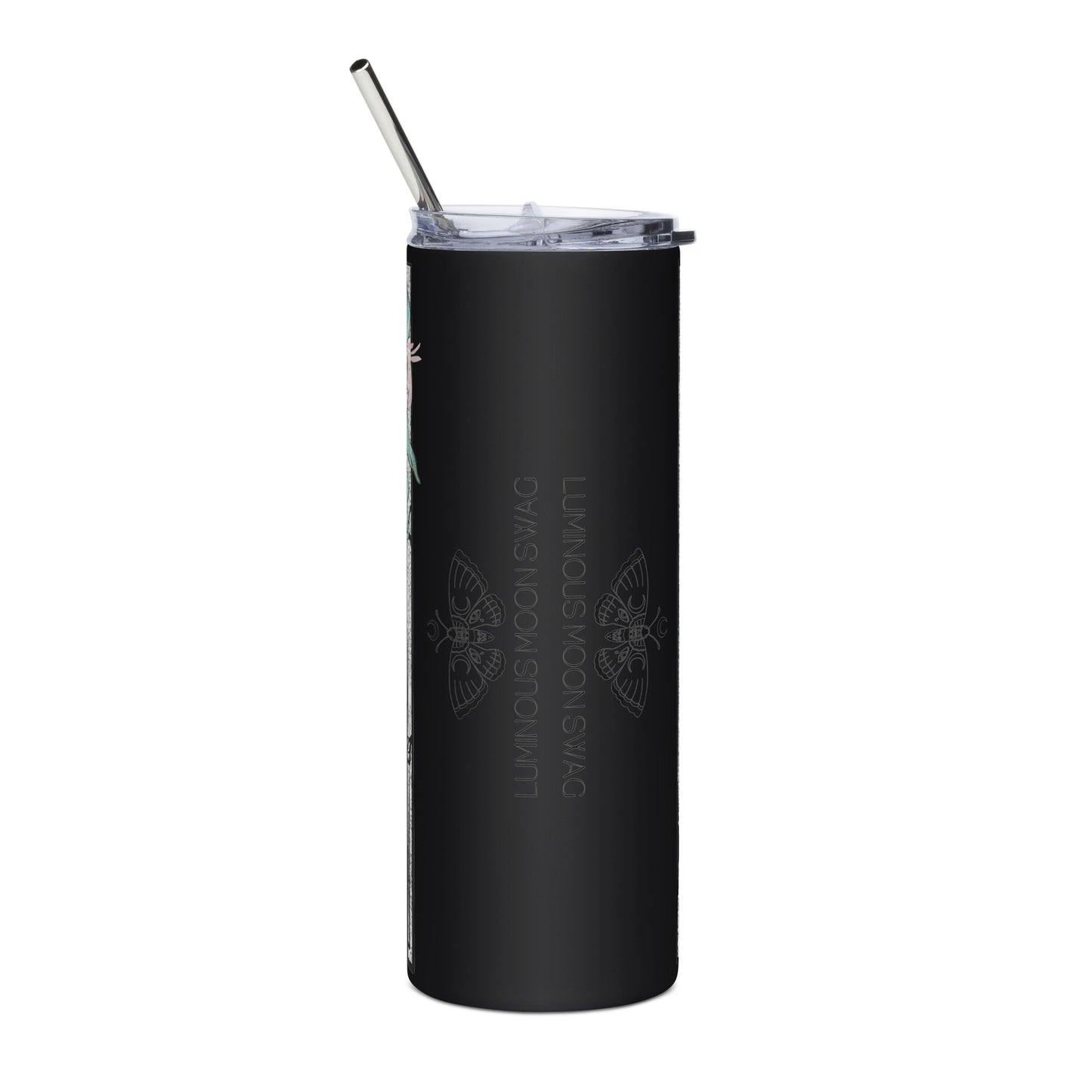 The Lovers Tarot Card Stainless steel tumbler