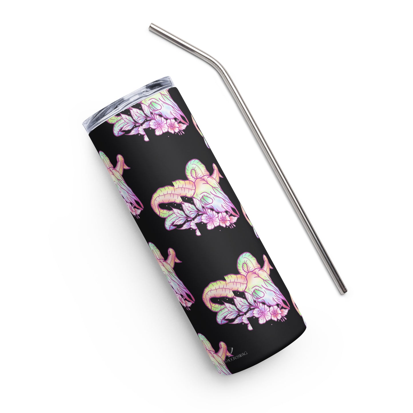 Rams Skull Pastel Tumbler