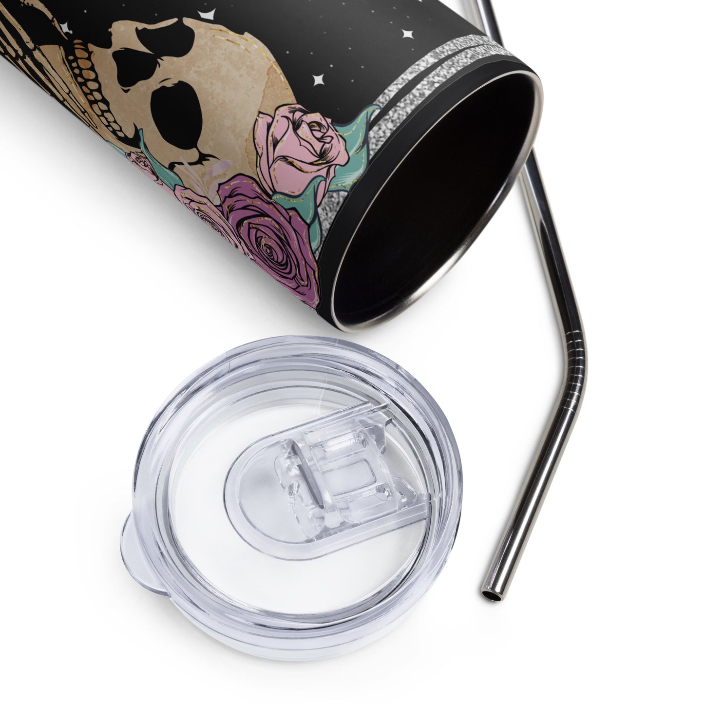 The Lovers Tarot Card Stainless steel tumbler