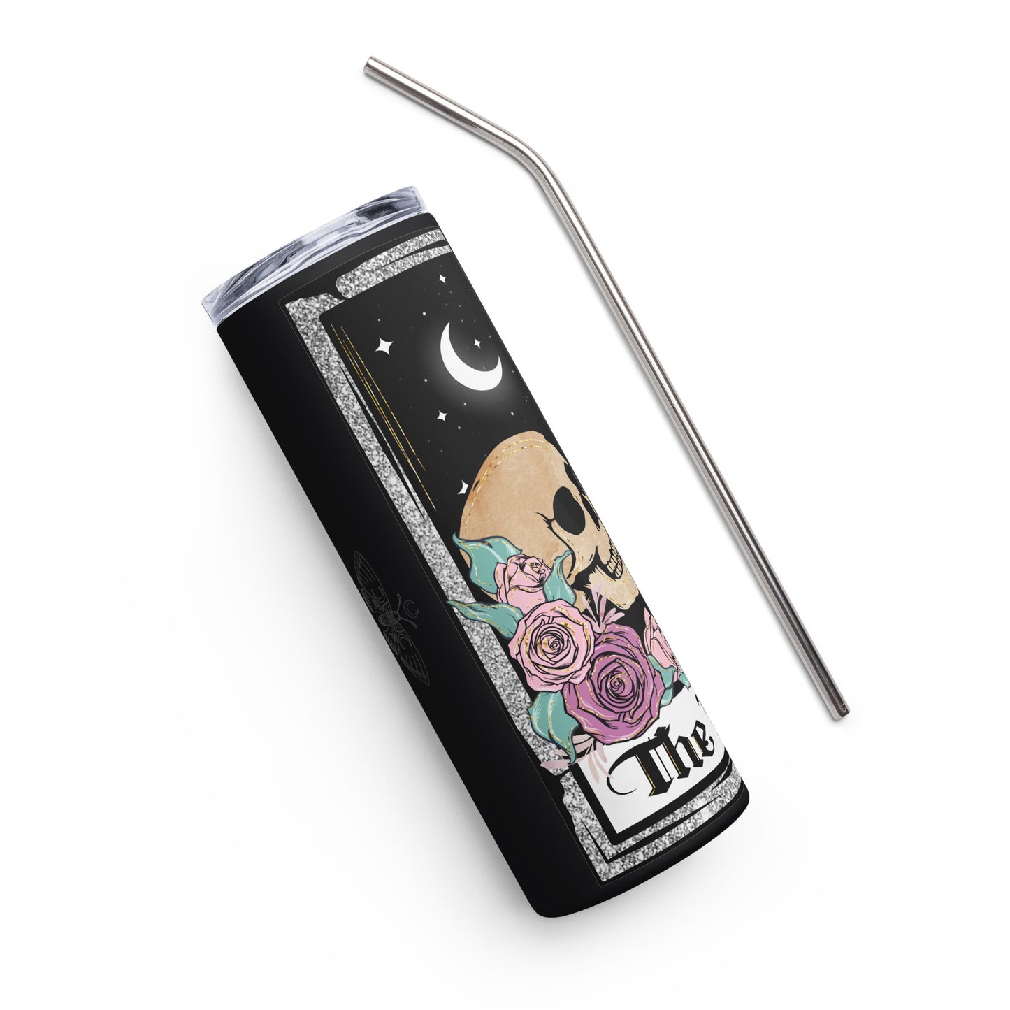 The Lovers Tarot Card Stainless steel tumbler