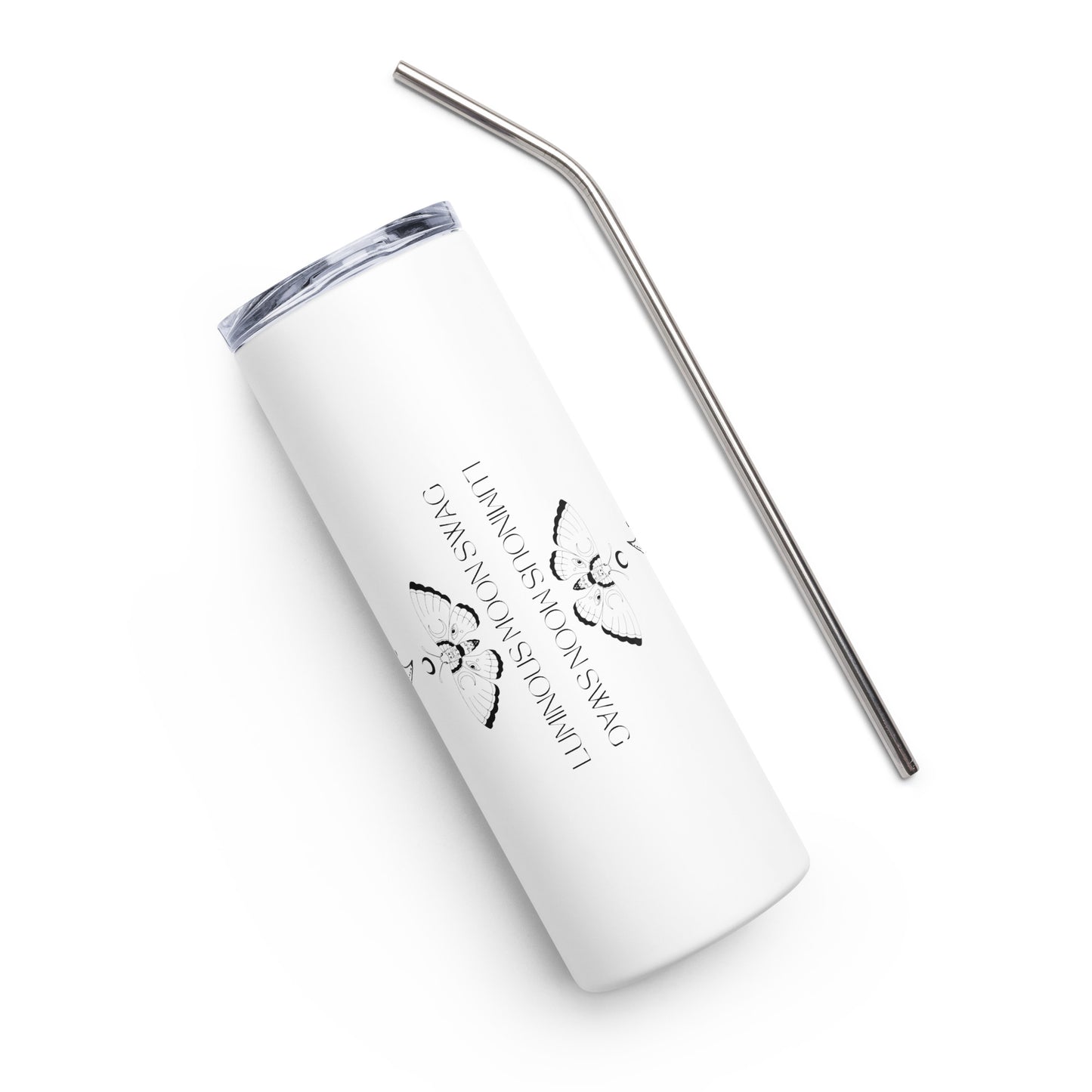 Hippo Spirit Animal Stainless steel tumbler