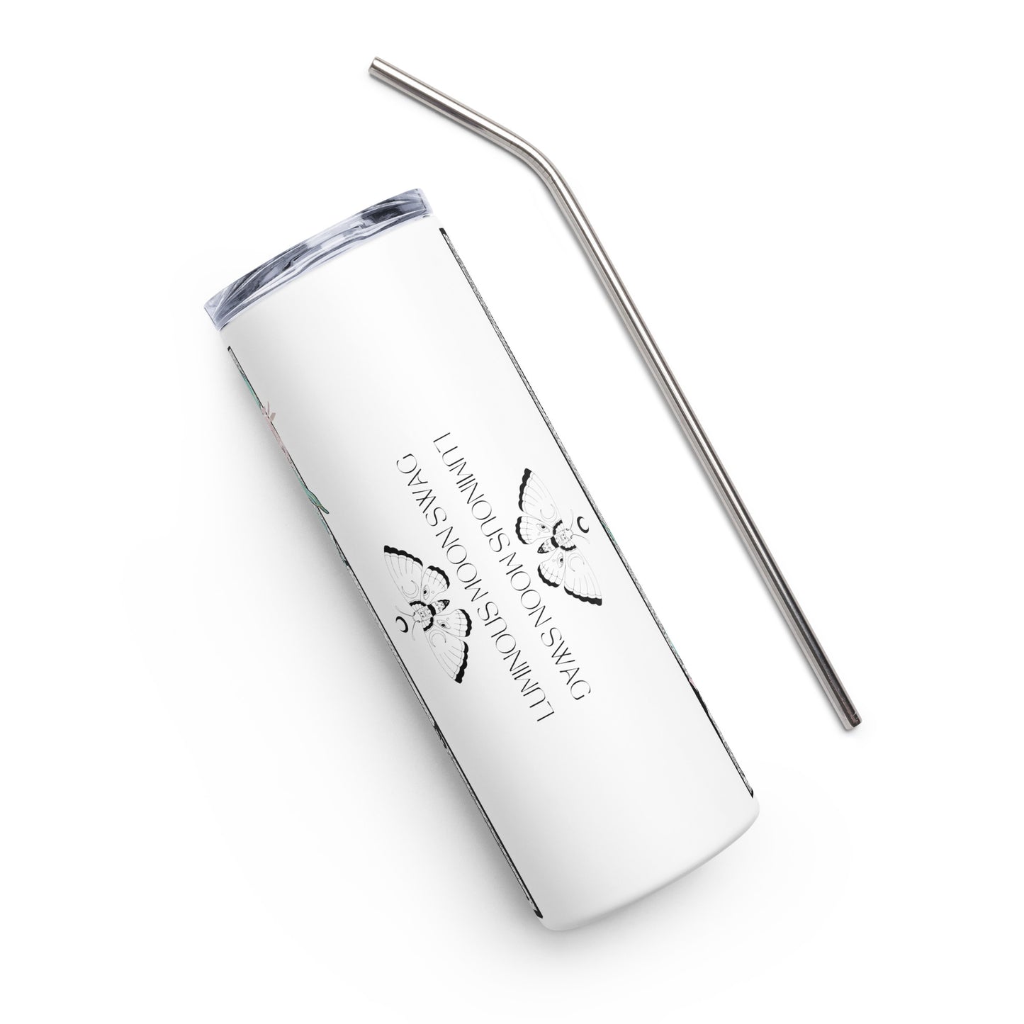 The Lovers Tarot Card Stainless steel tumbler
