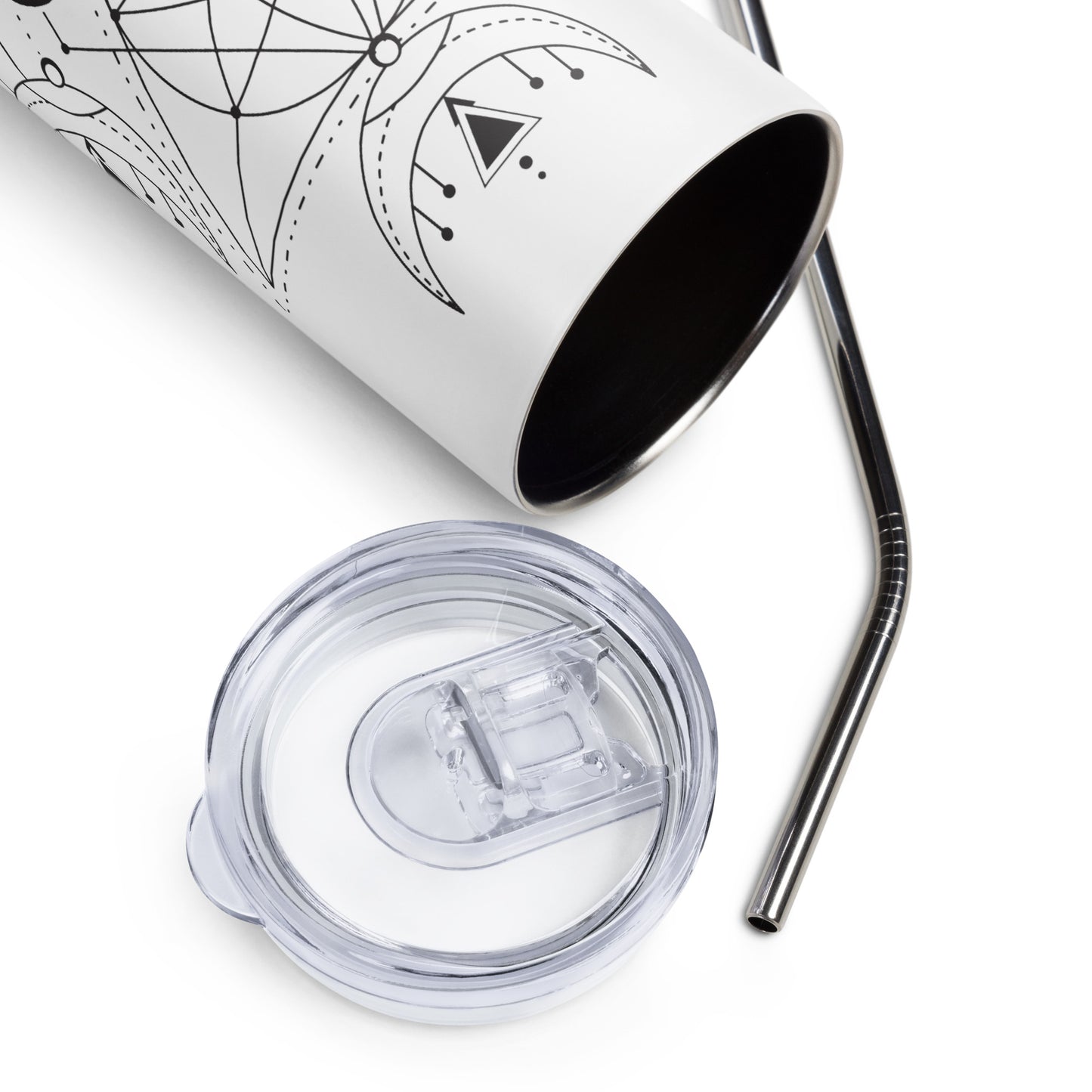 Hippo Spirit Animal Stainless steel tumbler