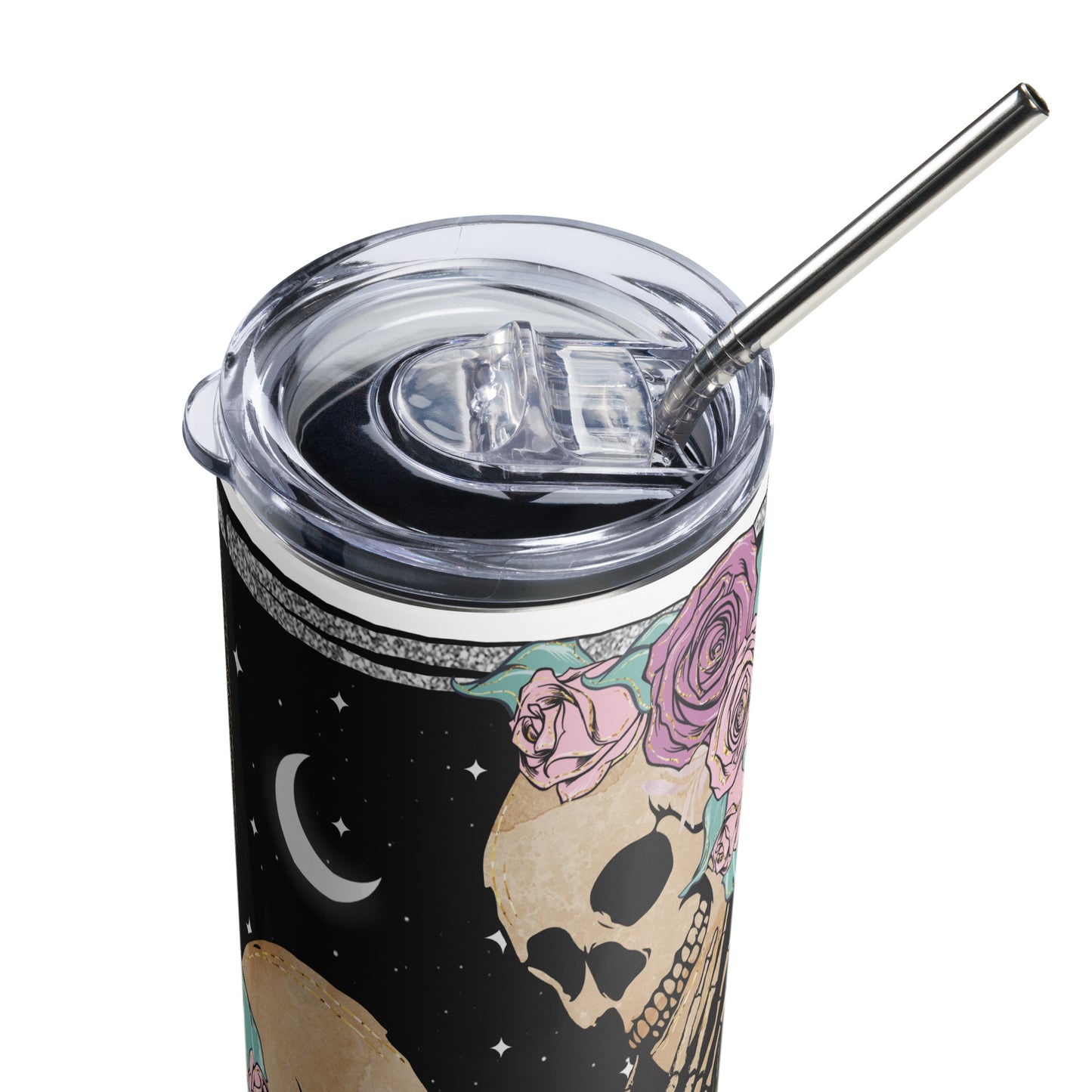 The Lovers Tarot Card Stainless steel tumbler
