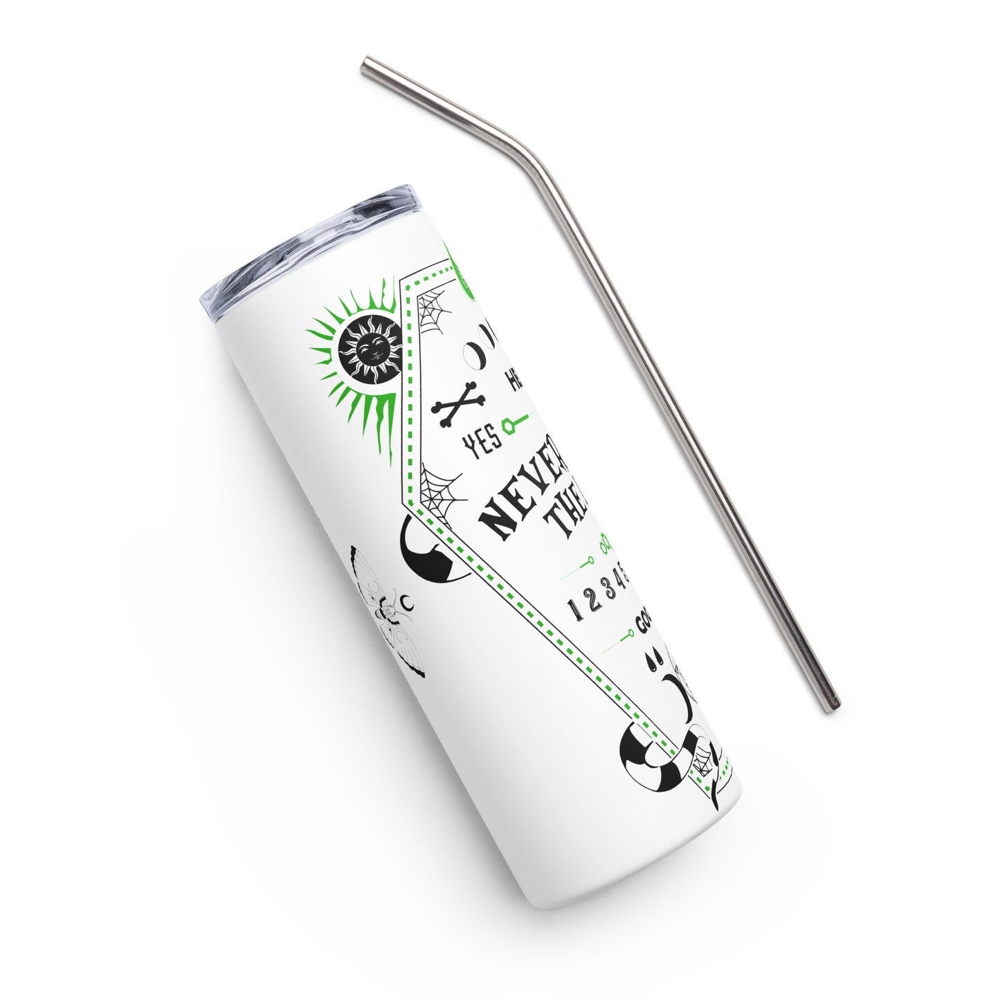 Never Trust The Living Stainless steel tumbler