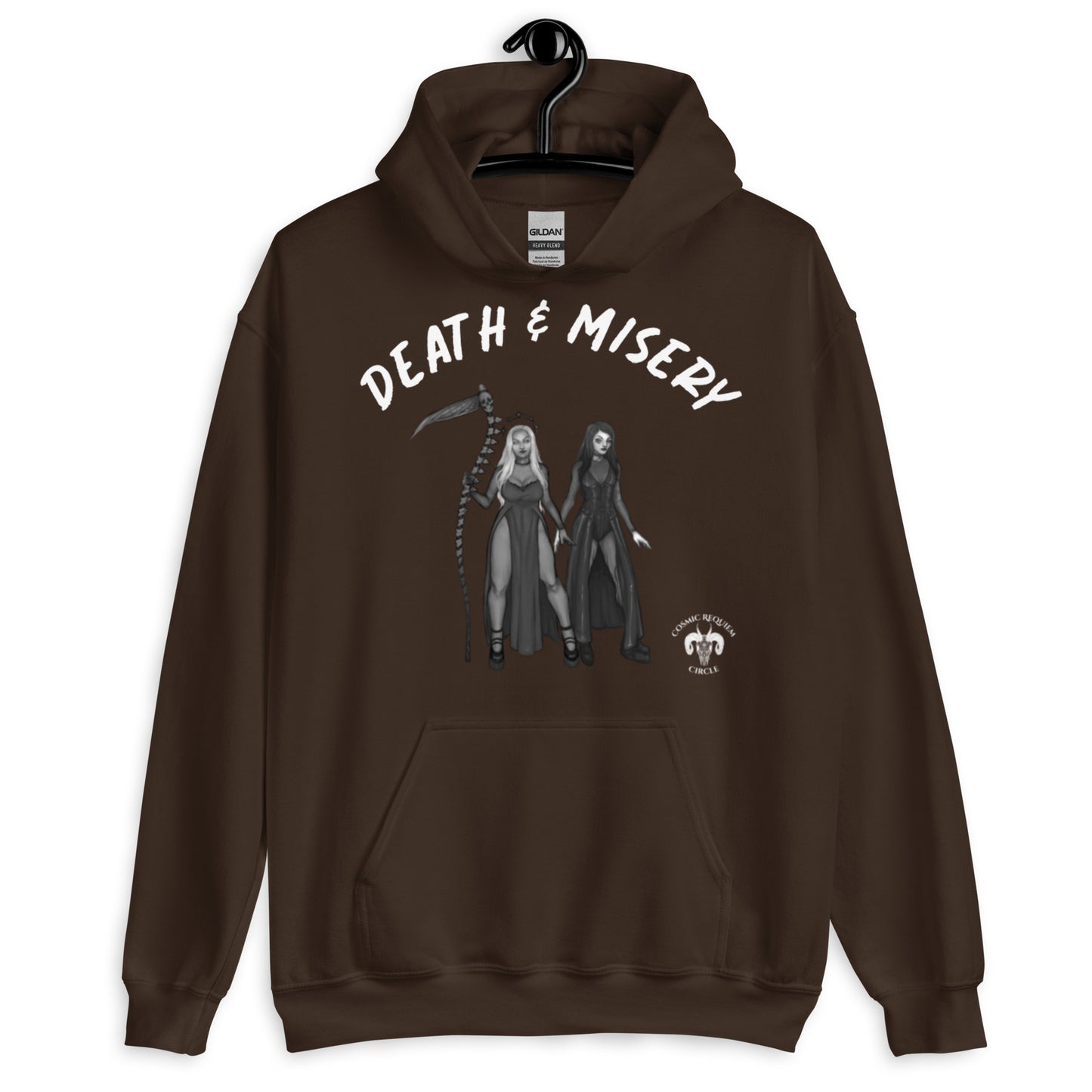 Death & Misery Unisex Heavy Blend Hoodie