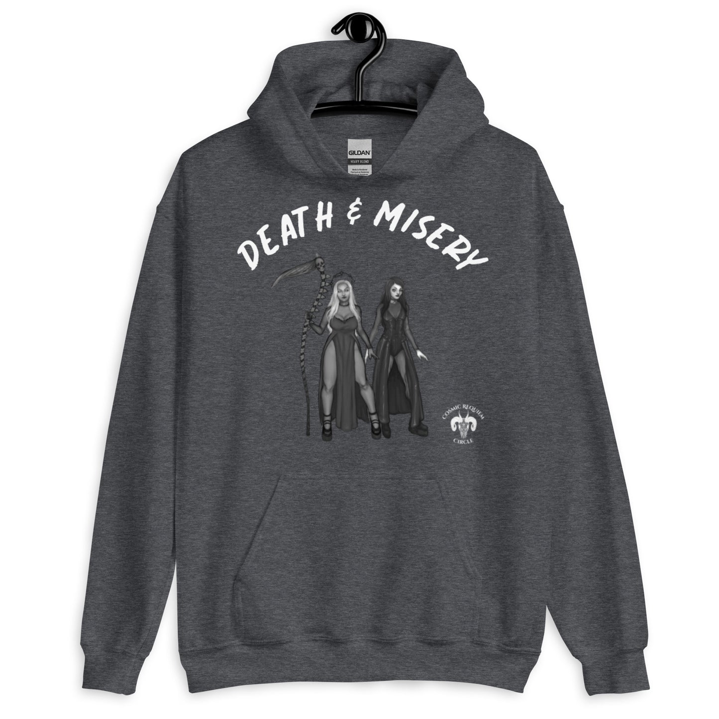 Death & Misery Unisex Heavy Blend Hoodie