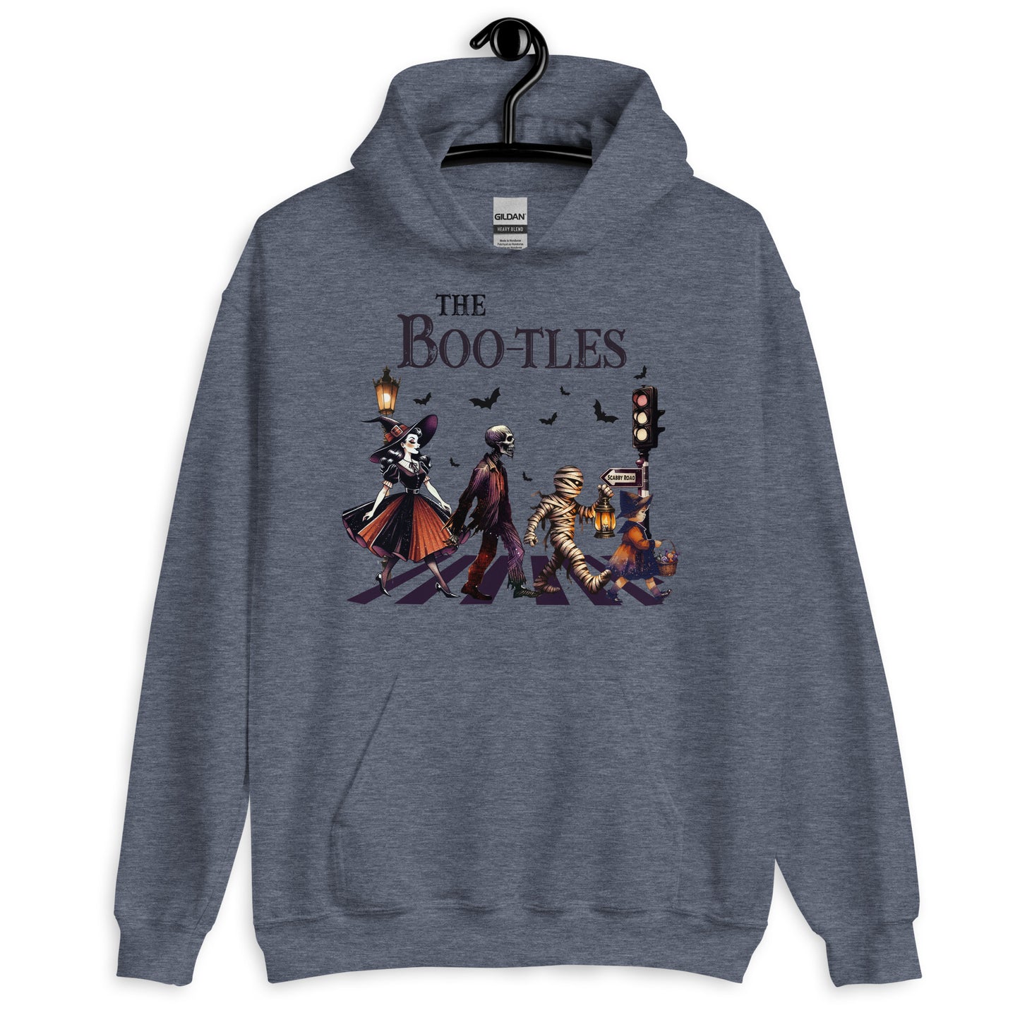The BOO-tles Spooky Sweater Unisex Hoodie