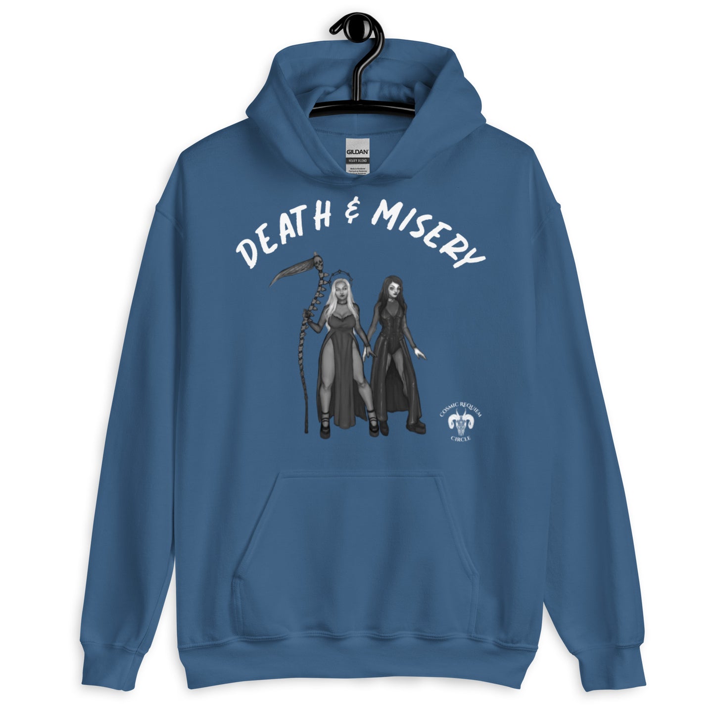 Death & Misery Unisex Heavy Blend Hoodie