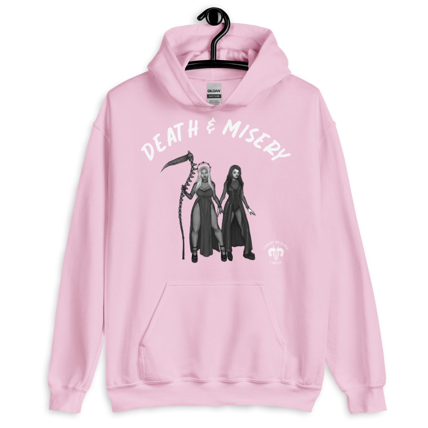 Death & Misery Unisex Heavy Blend Hoodie
