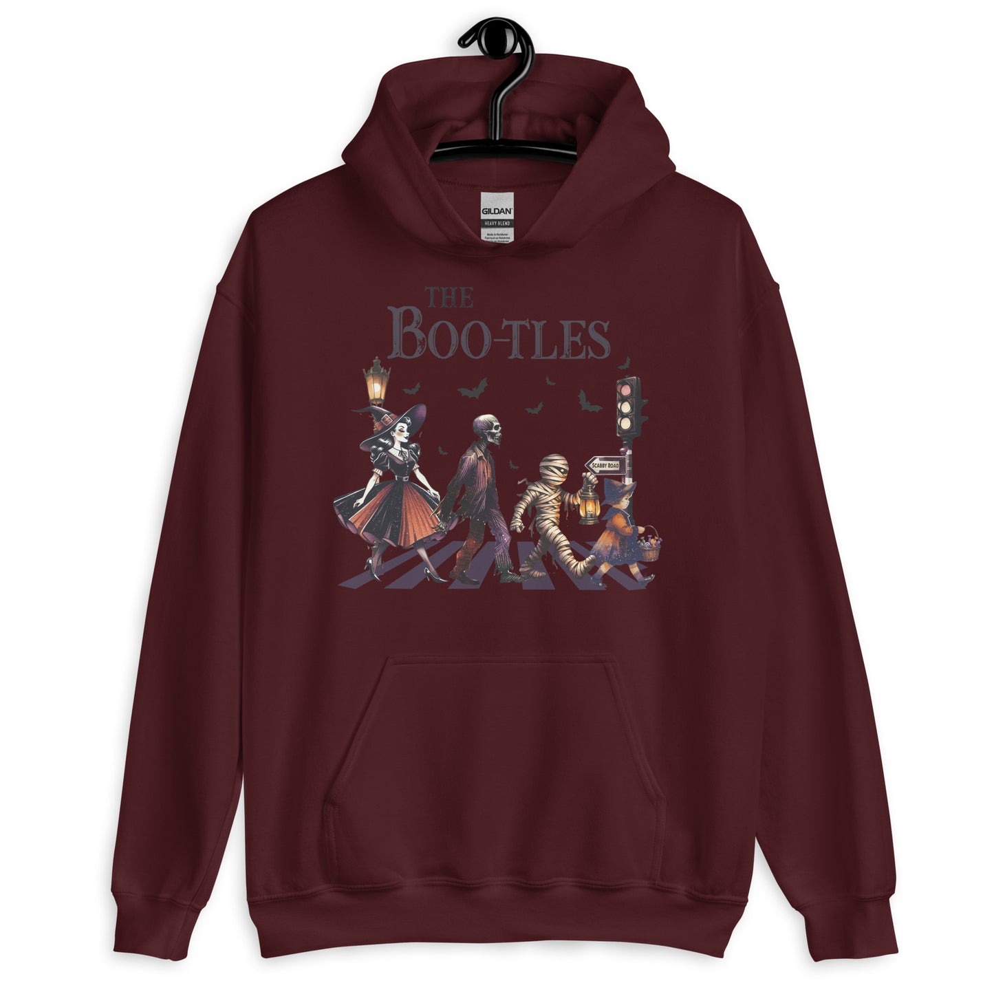 The BOO-tles Spooky Sweater Unisex Hoodie
