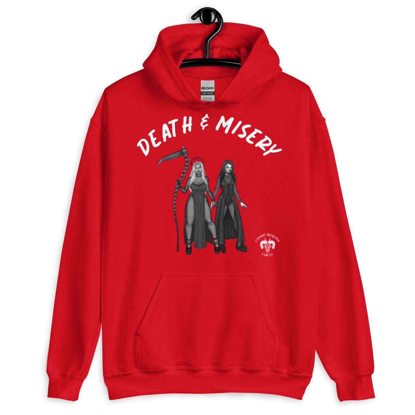 Death & Misery Unisex Heavy Blend Hoodie