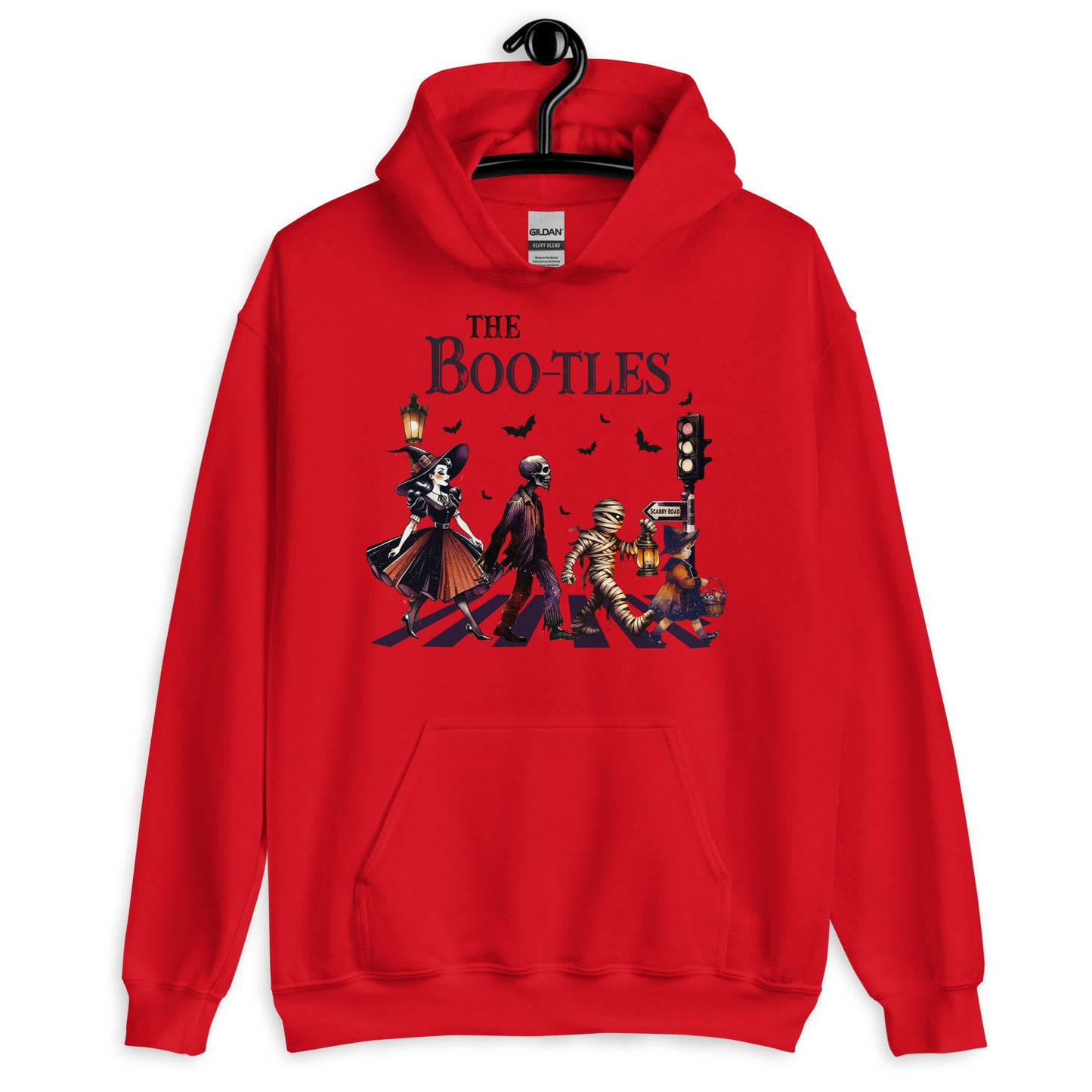 The BOO-tles Spooky Sweater Unisex Hoodie