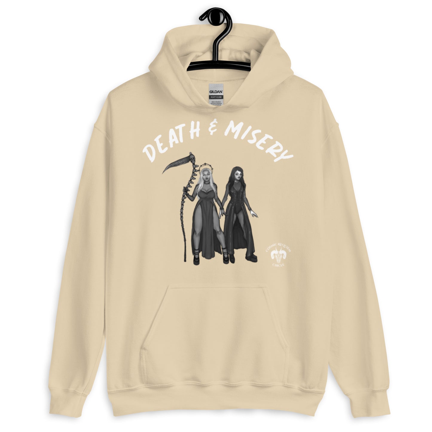Death & Misery Unisex Heavy Blend Hoodie