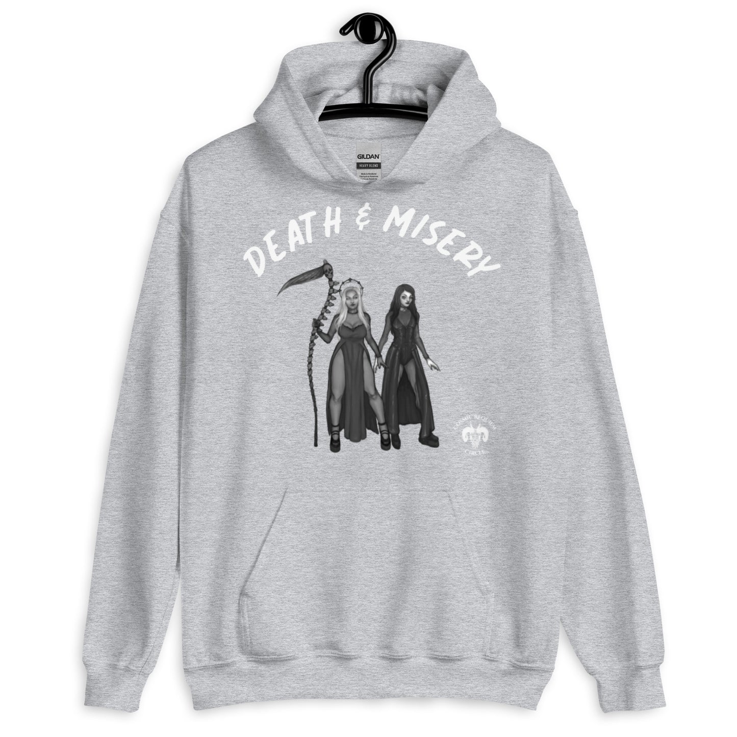 Death & Misery Unisex Heavy Blend Hoodie