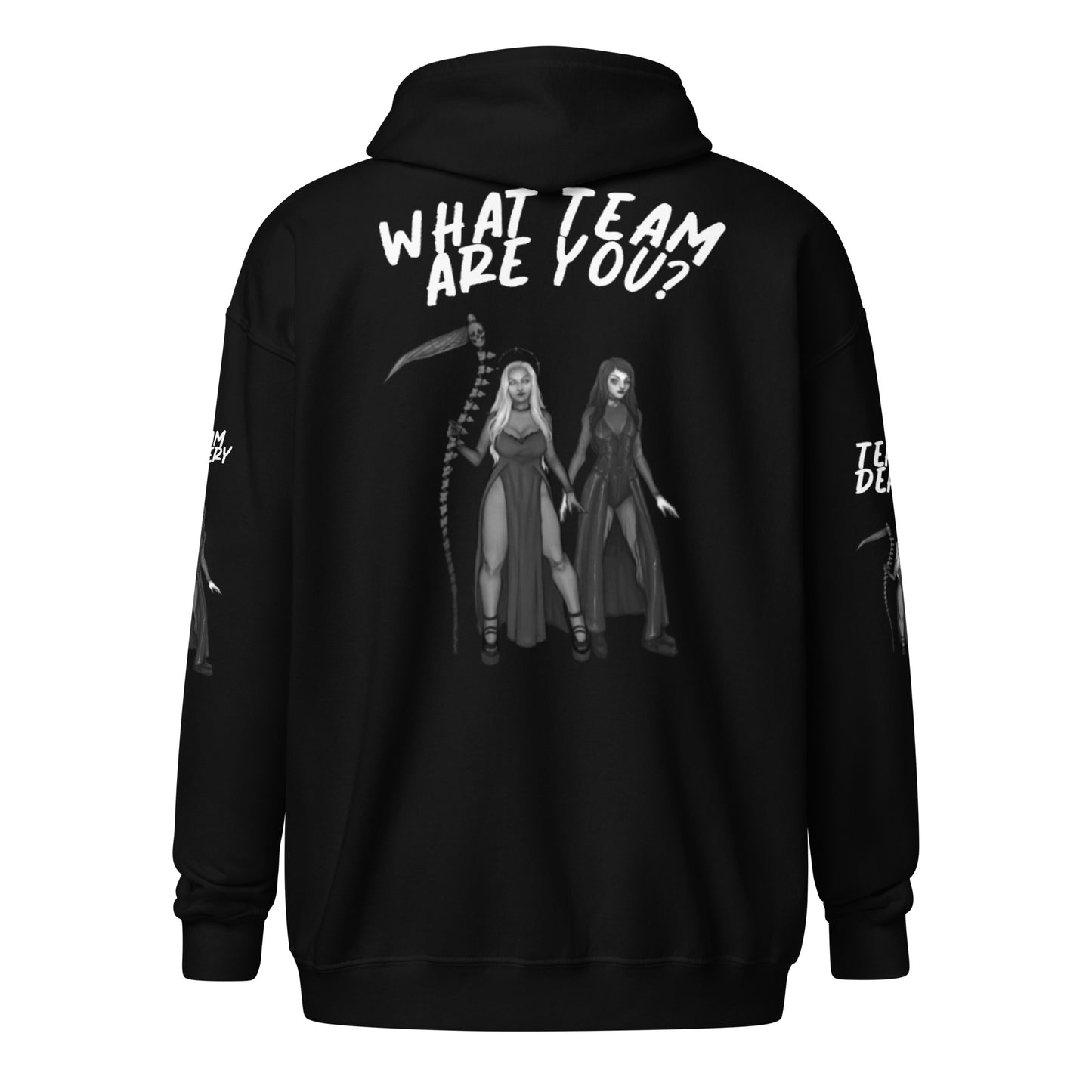 Which Team Are You? Unisex heavy blend zip hoodie