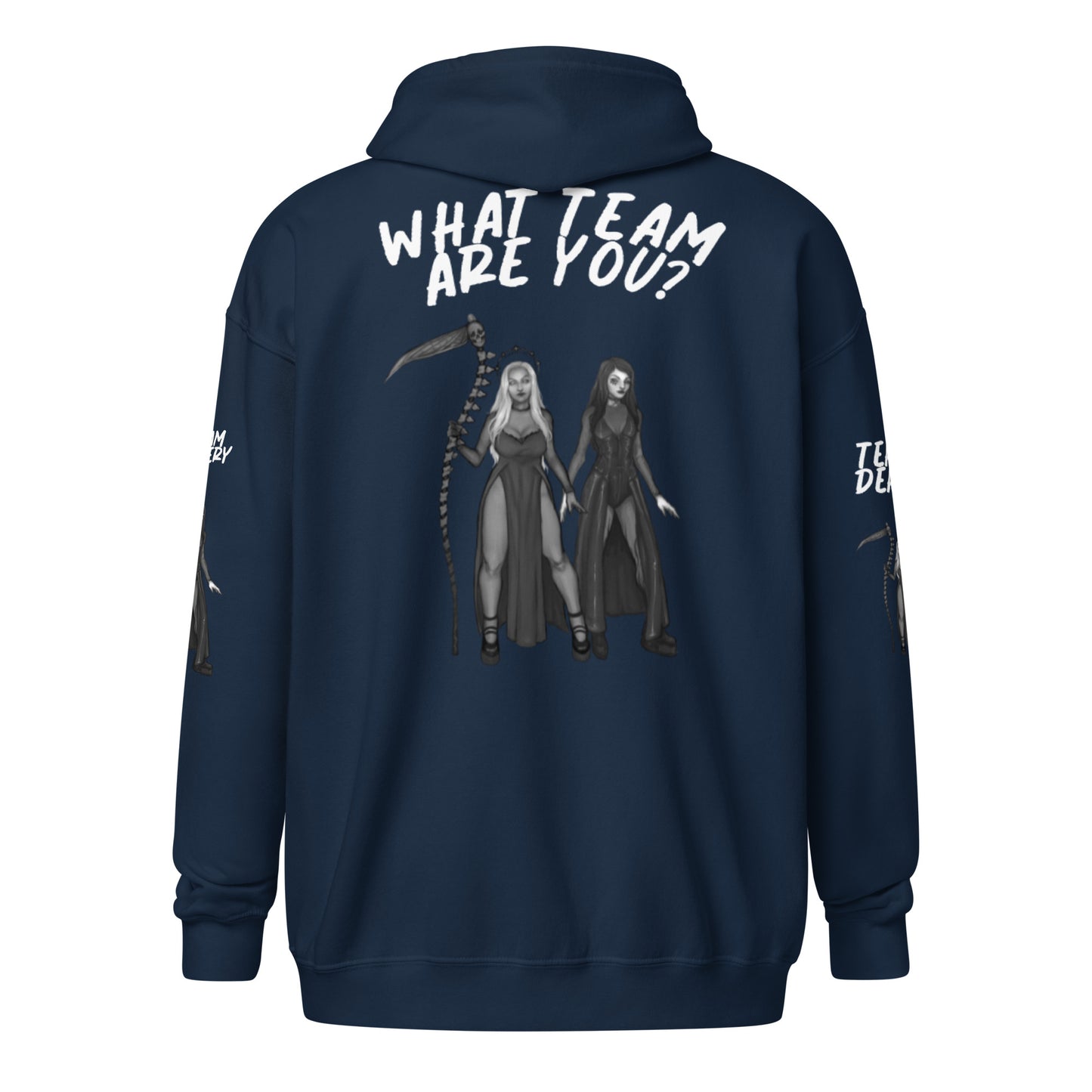 Which Team Are You? Unisex heavy blend zip hoodie