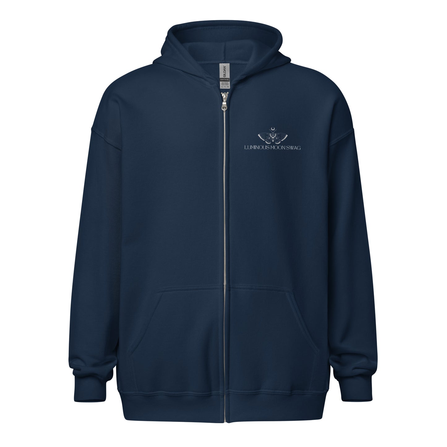 Thick Thighs & Witchy Vibes Unisex heavy blend zip hoodie