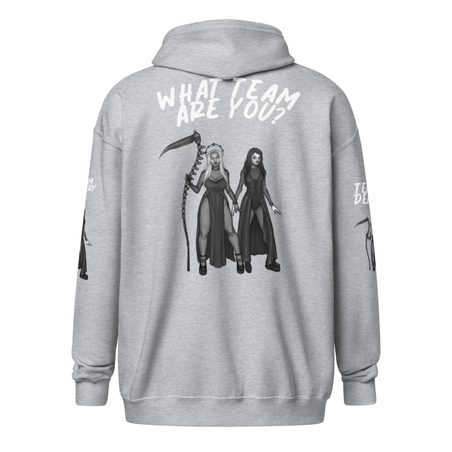 Which Team Are You? Unisex heavy blend zip hoodie