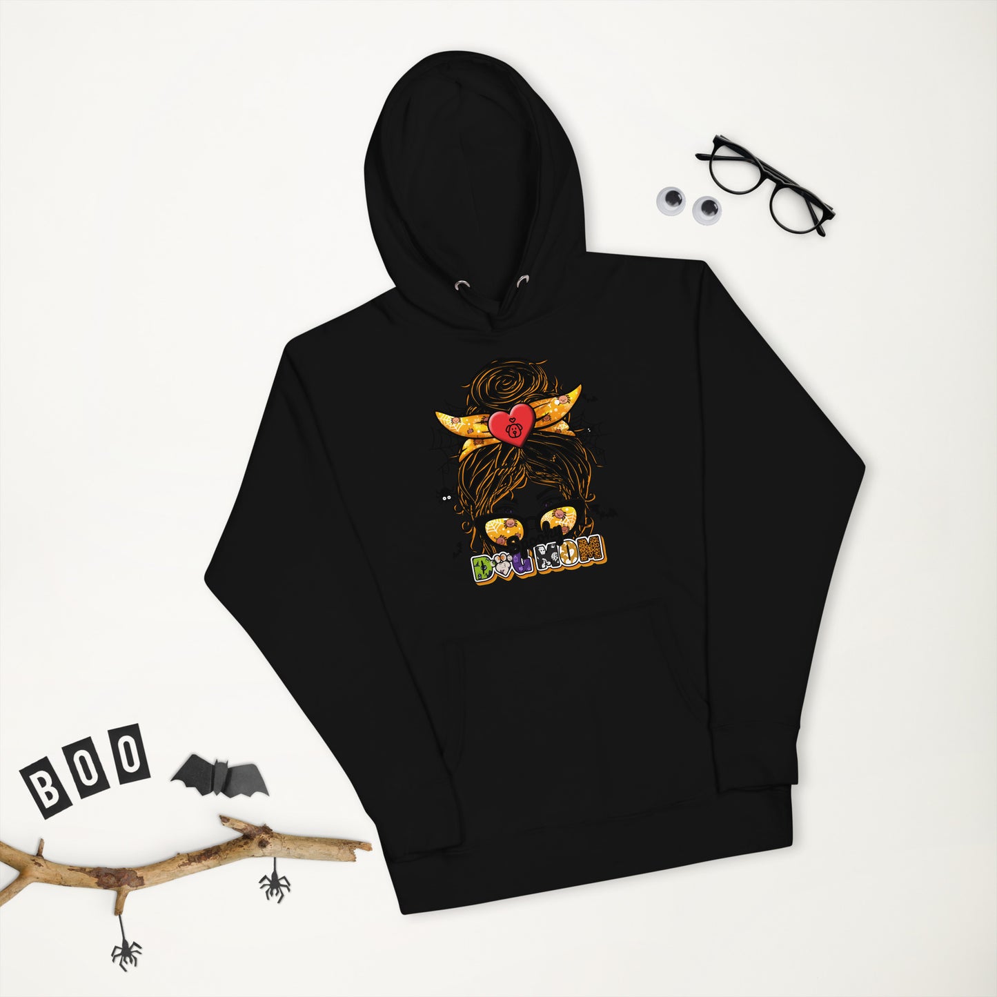 Spooky Dog Mom Unisex Hoodie