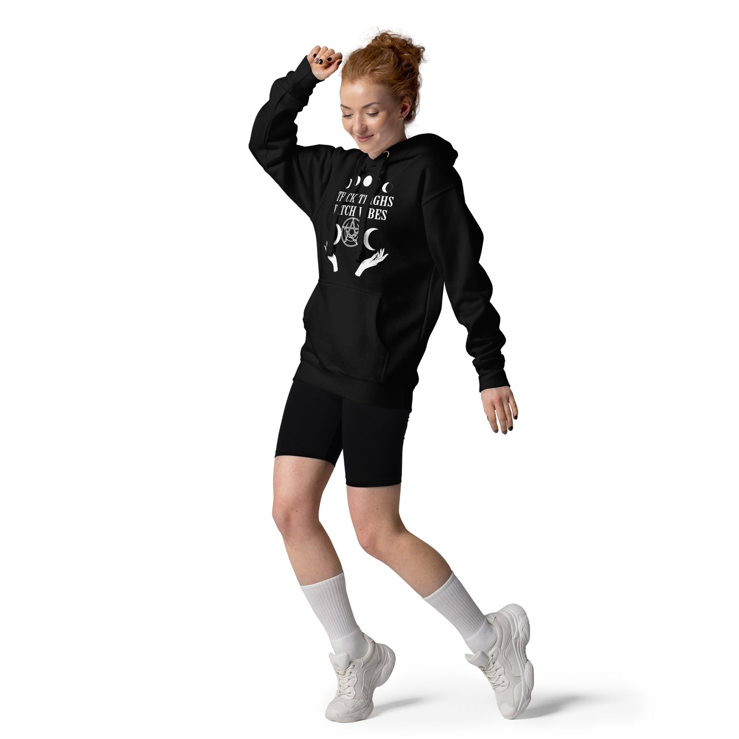 Thick Thighs & Witchy Vibes Unisex Hoodie