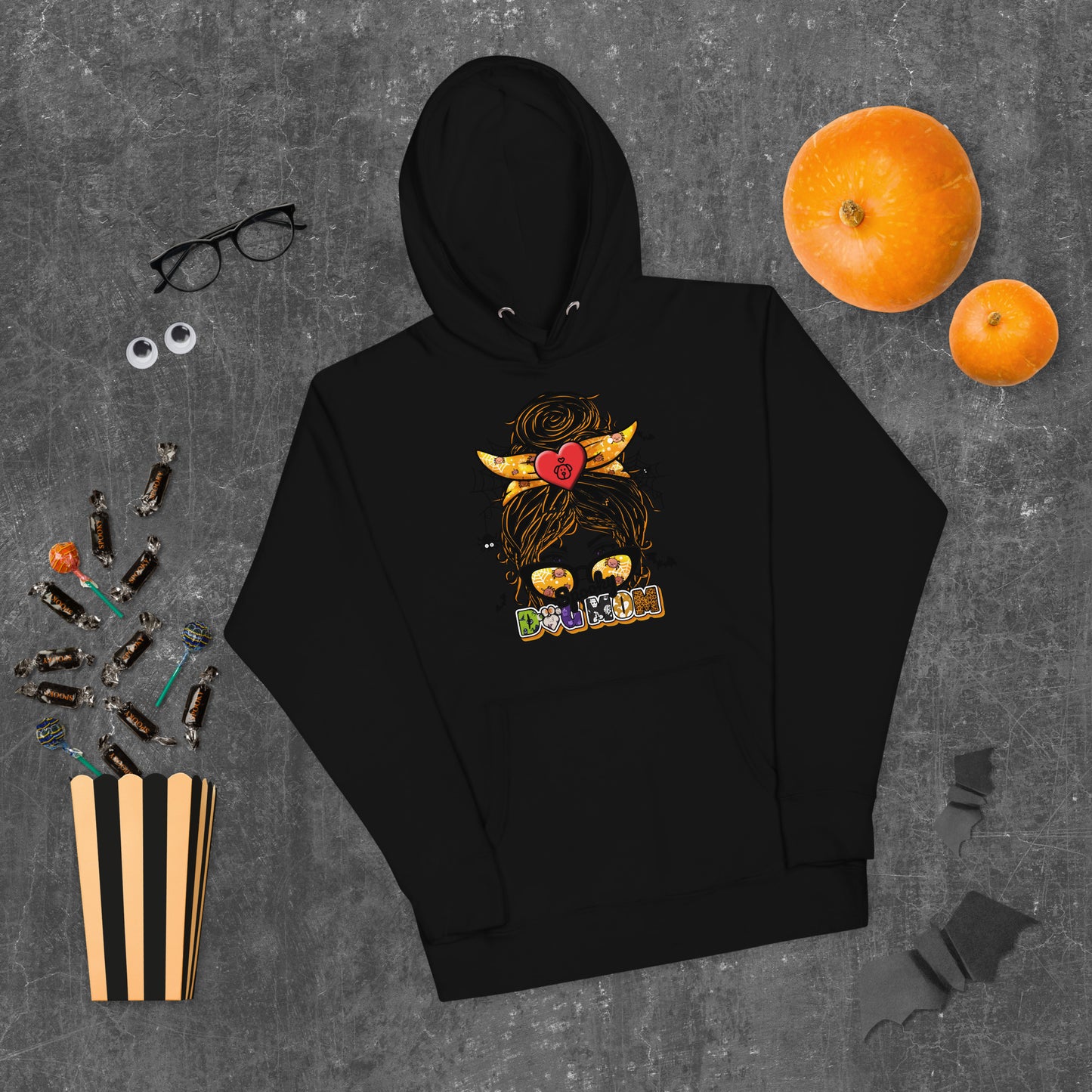 Spooky Dog Mom Unisex Hoodie