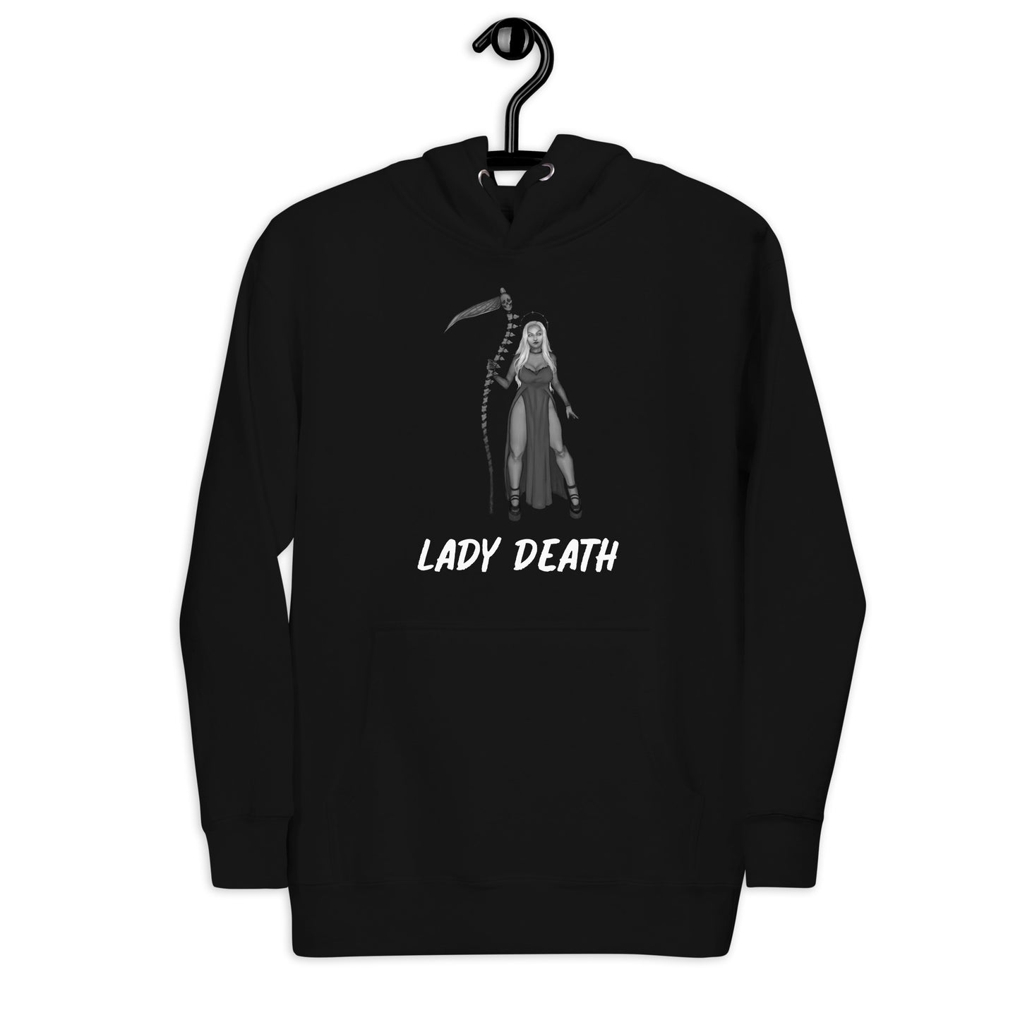 Lady Death - Cosmic Requiem Circle Unisex Hoodie