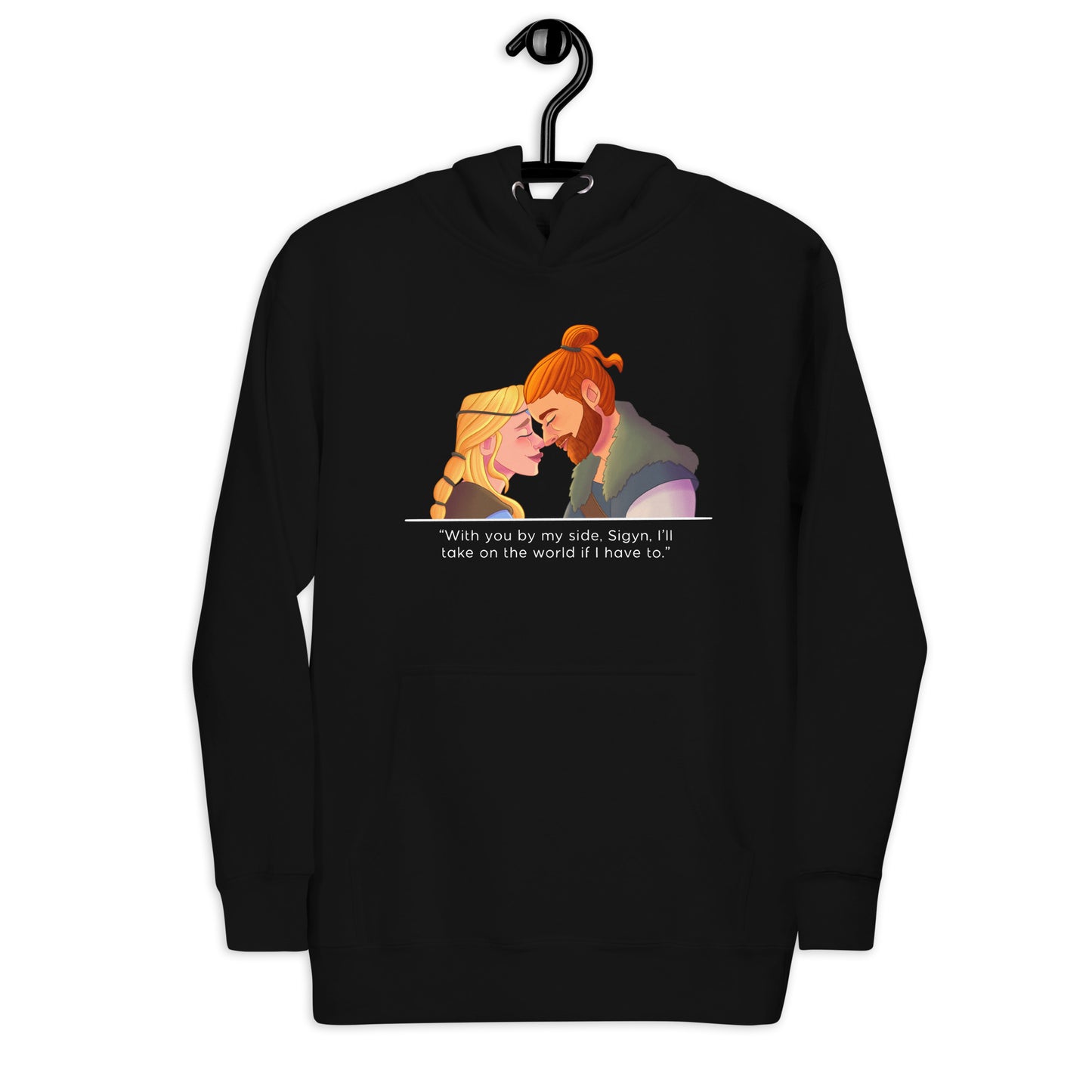 Loki & Sigyn "Take on the World" Hoodie – Serpentine Symphony by Lucinda Wicked