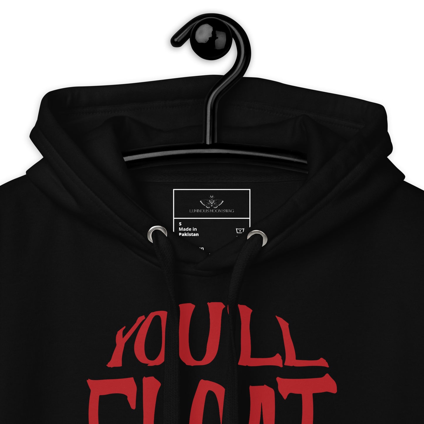 Halloween Horror Scary Youll Float Too Unisex Hoodie