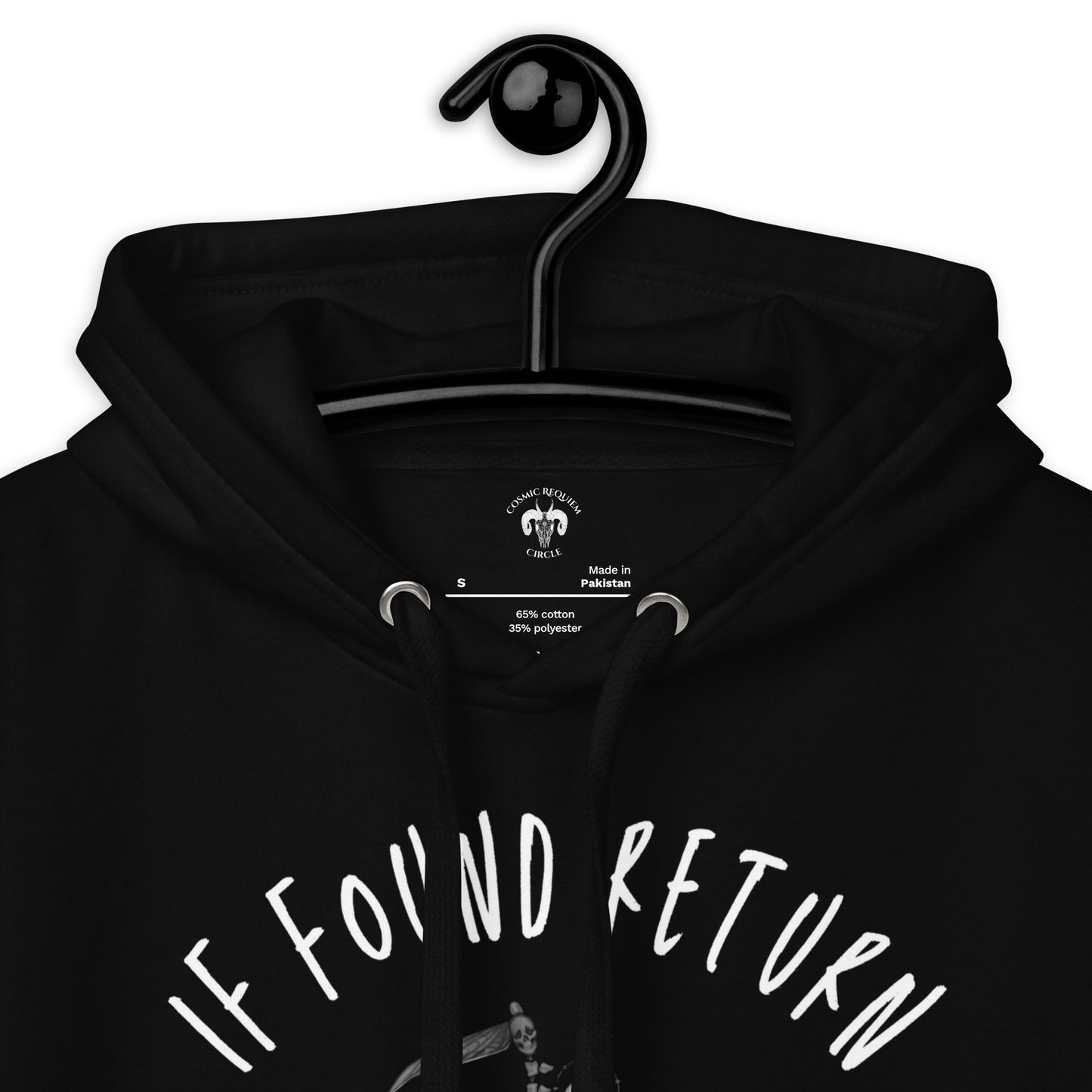 If Found Return to Lady Death Unisex Hoodie