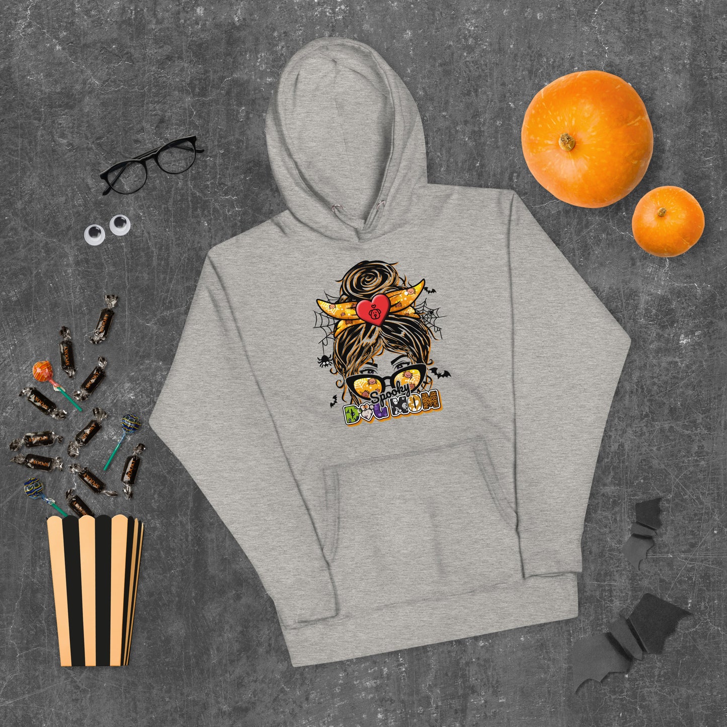 Spooky Dog Mom Unisex Hoodie