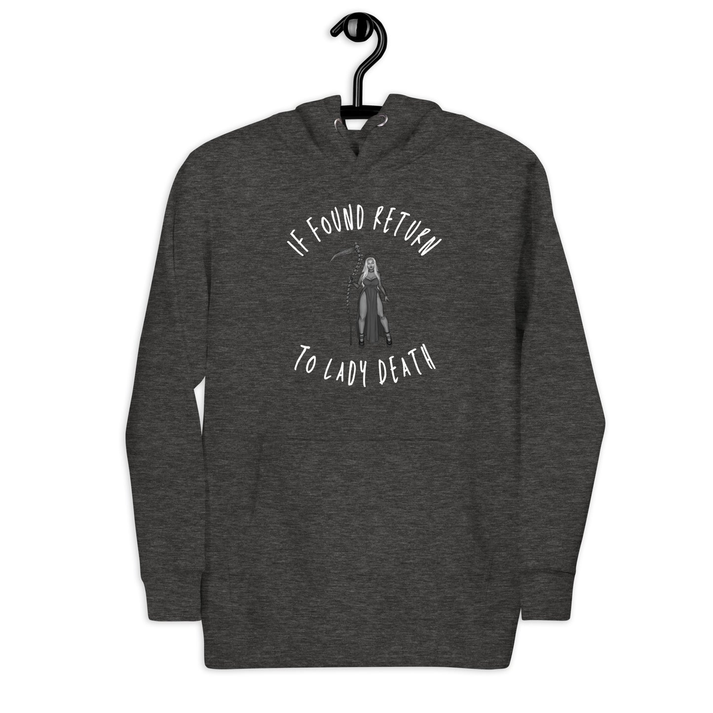 If Found Return to Lady Death Unisex Hoodie