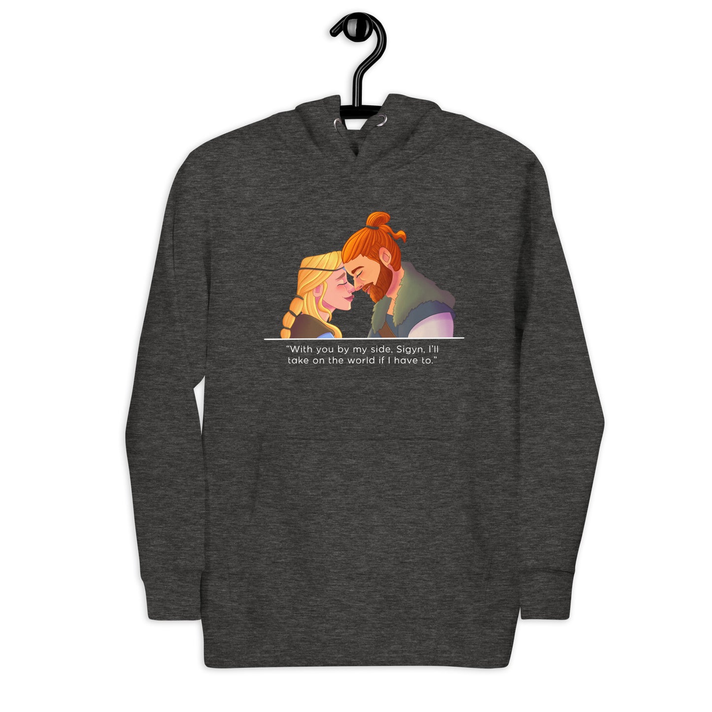 Loki & Sigyn "Take on the World" Hoodie – Serpentine Symphony by Lucinda Wicked