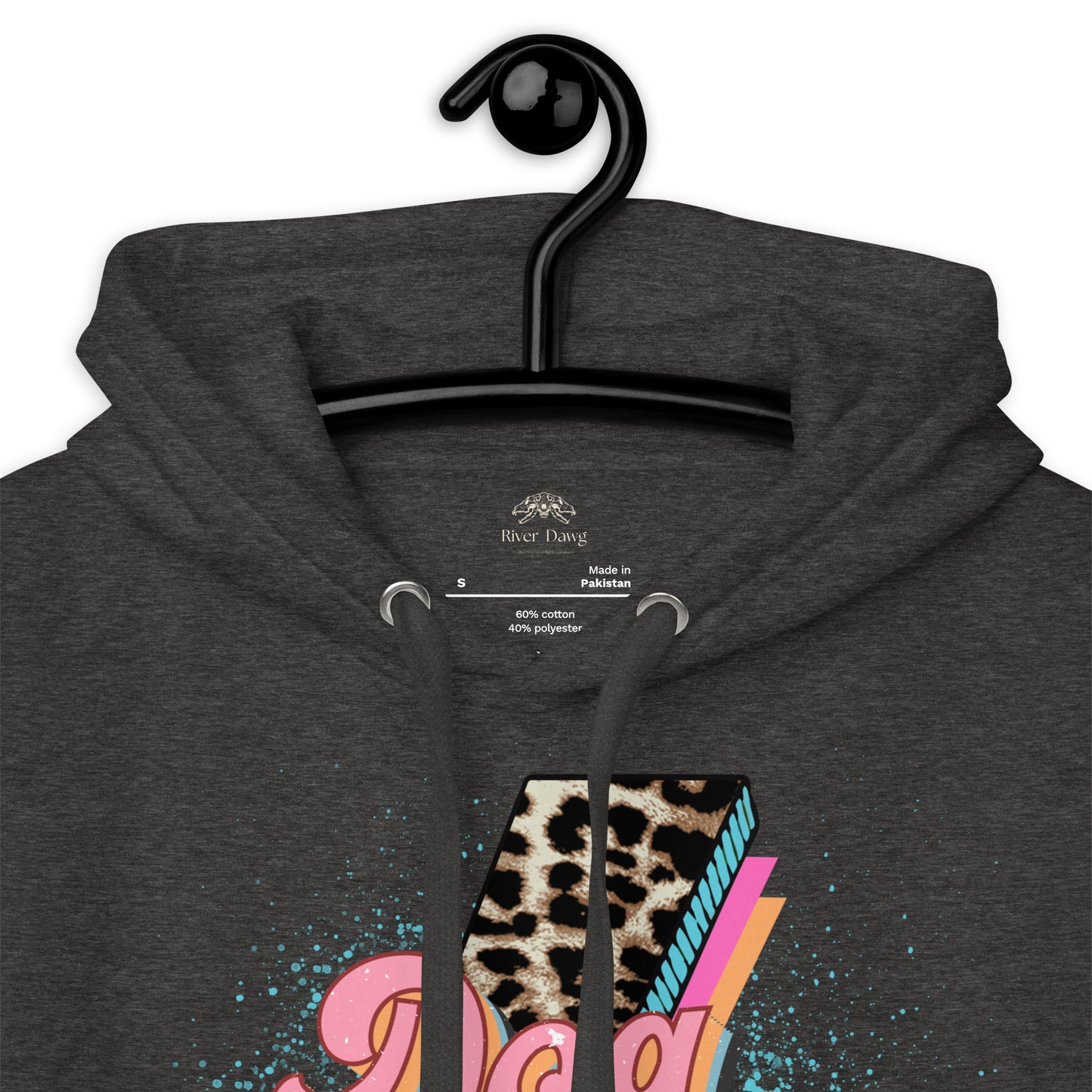 Dog Momma Leopard Lighting Bolt Unisex Hoodie