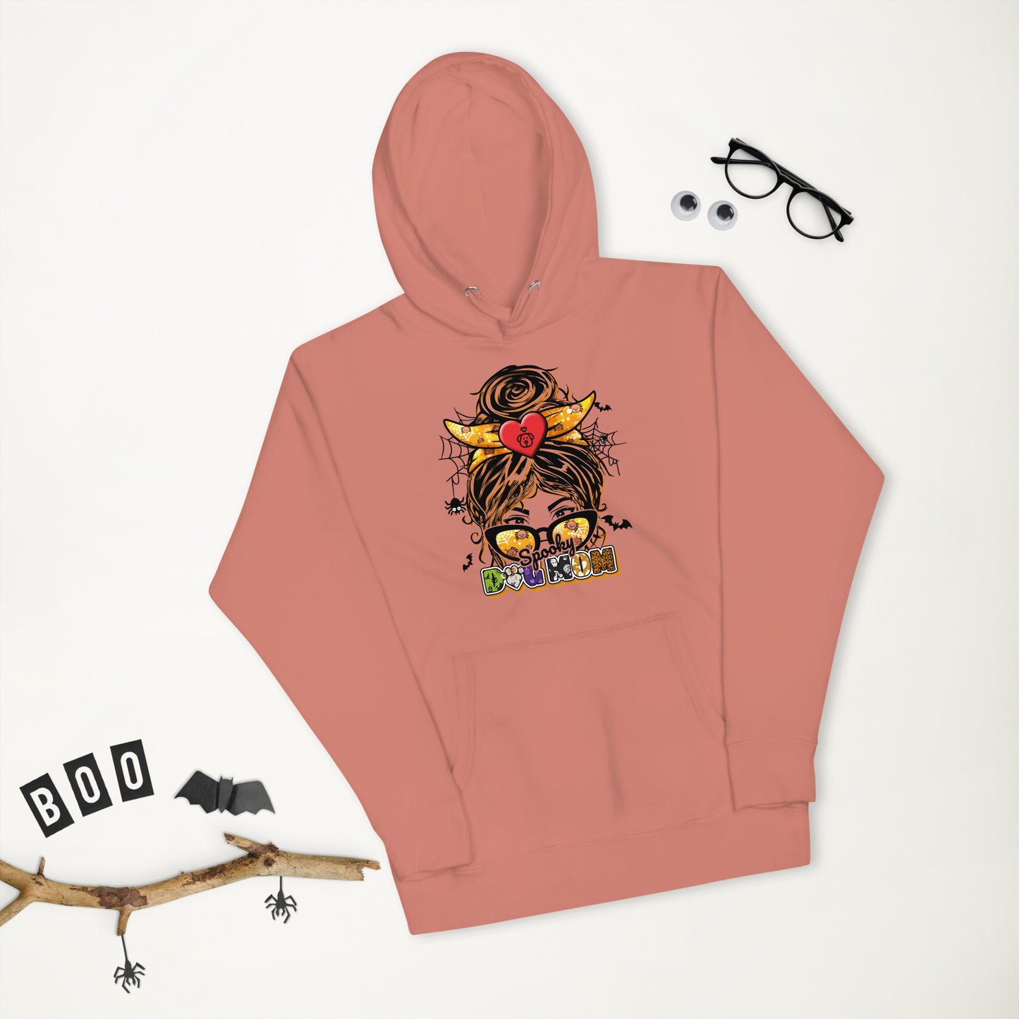 Spooky Dog Mom Unisex Hoodie