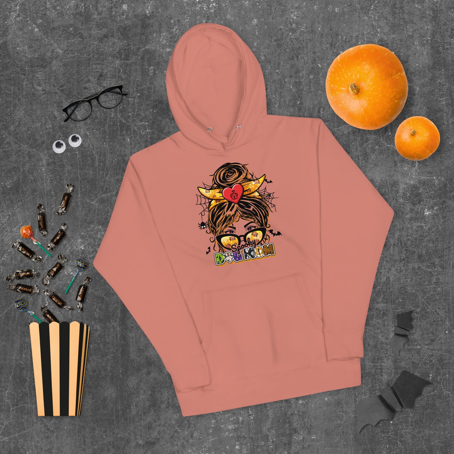 Spooky Dog Mom Unisex Hoodie