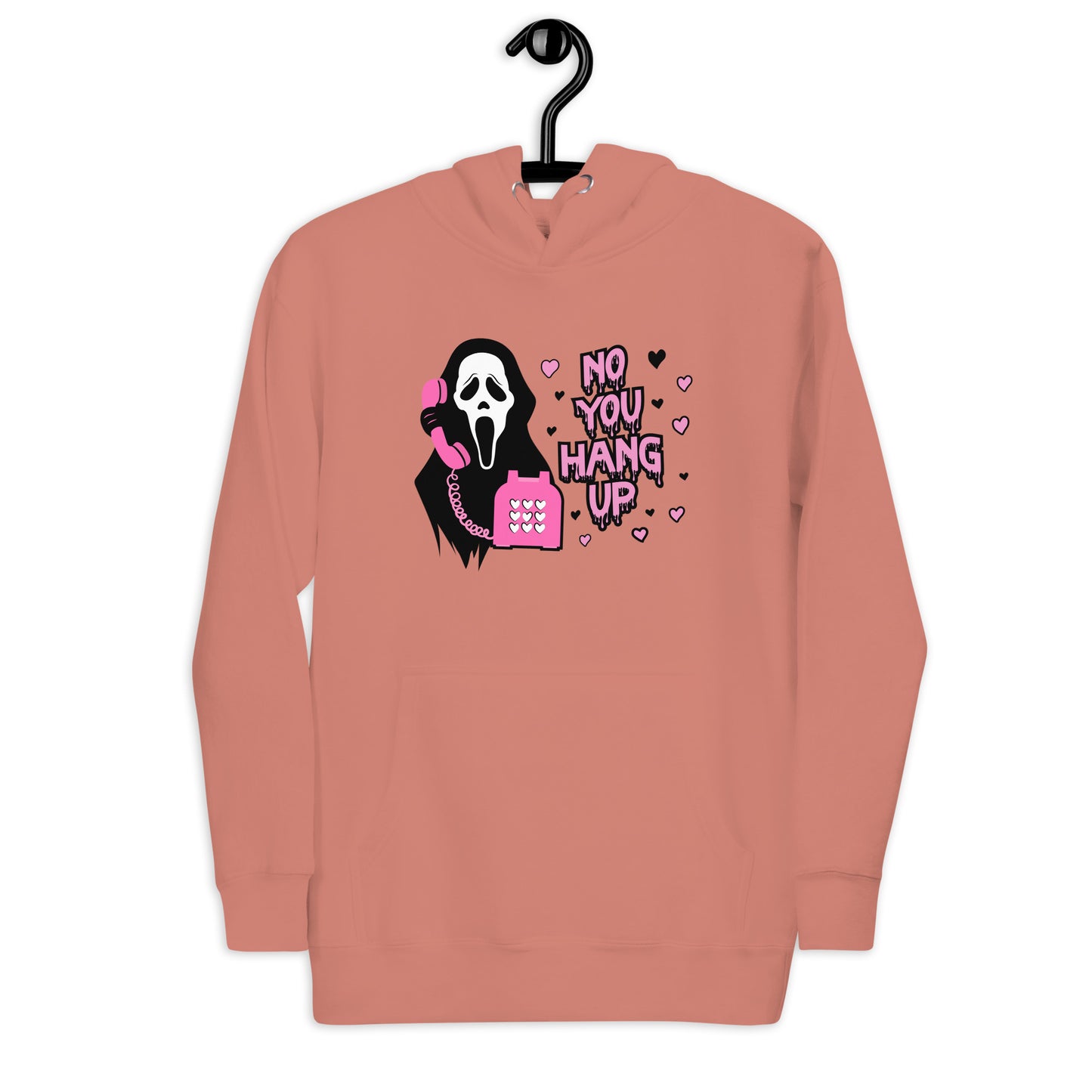 No You Hang Up Horror Unisex Hoodie
