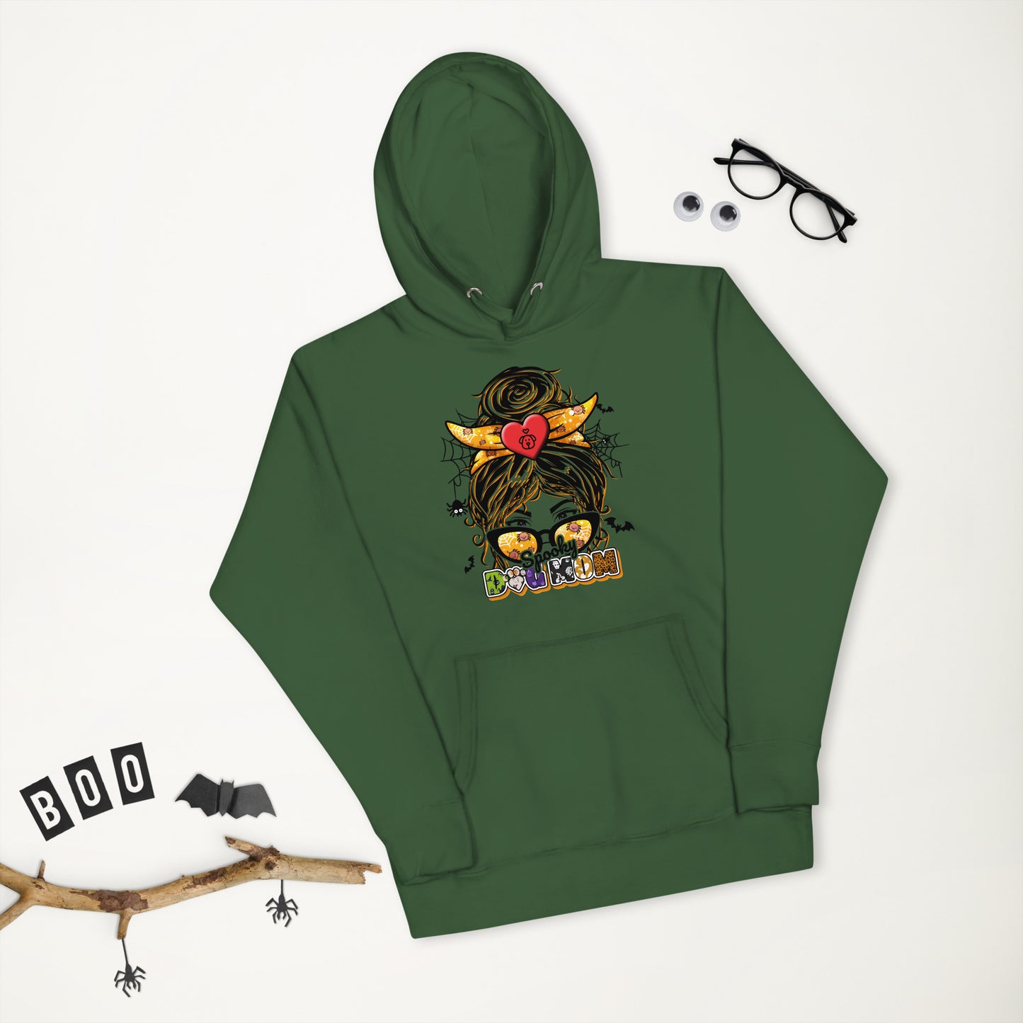Spooky Dog Mom Unisex Hoodie